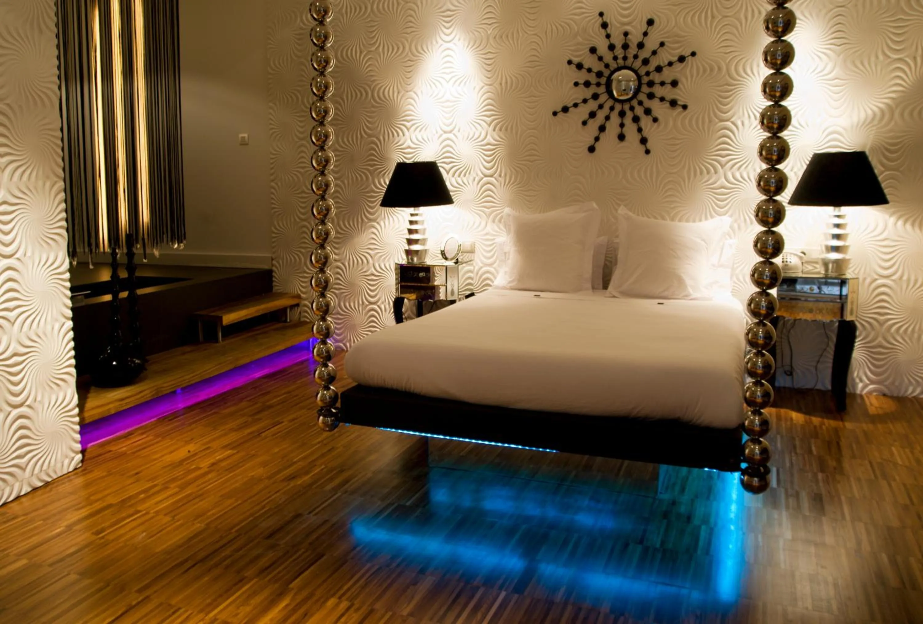 Bed in Abalú Design Boutique Hotel Gran Via