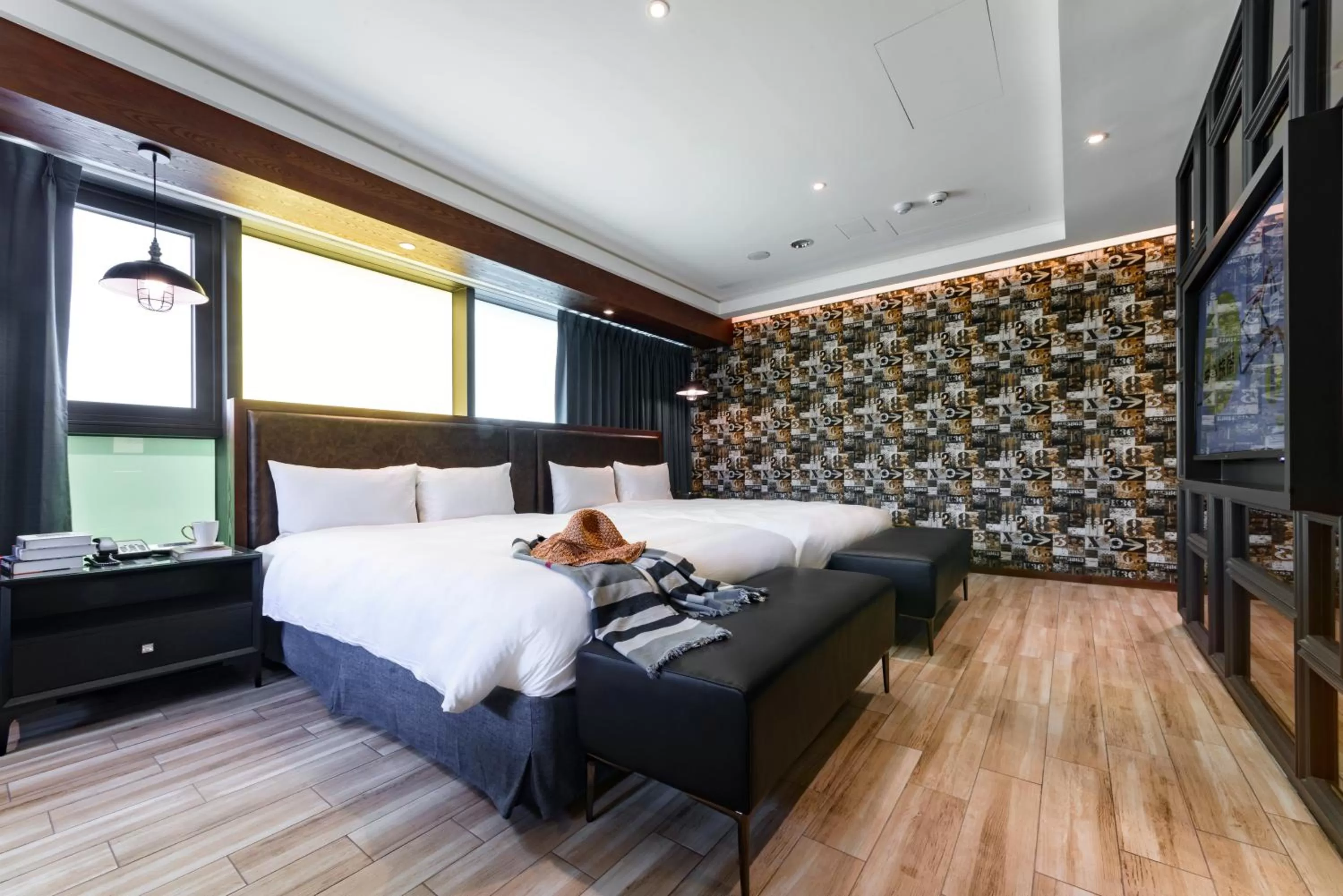 Photo of the whole room, Bed in Norway Forest Motel - Wen Chuang Branch