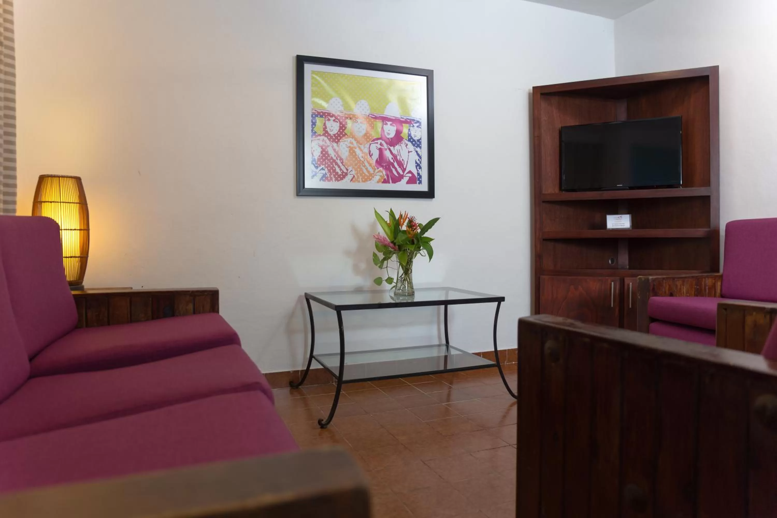 Living room in Hotel Villas Colibrí Suites & Bungalows