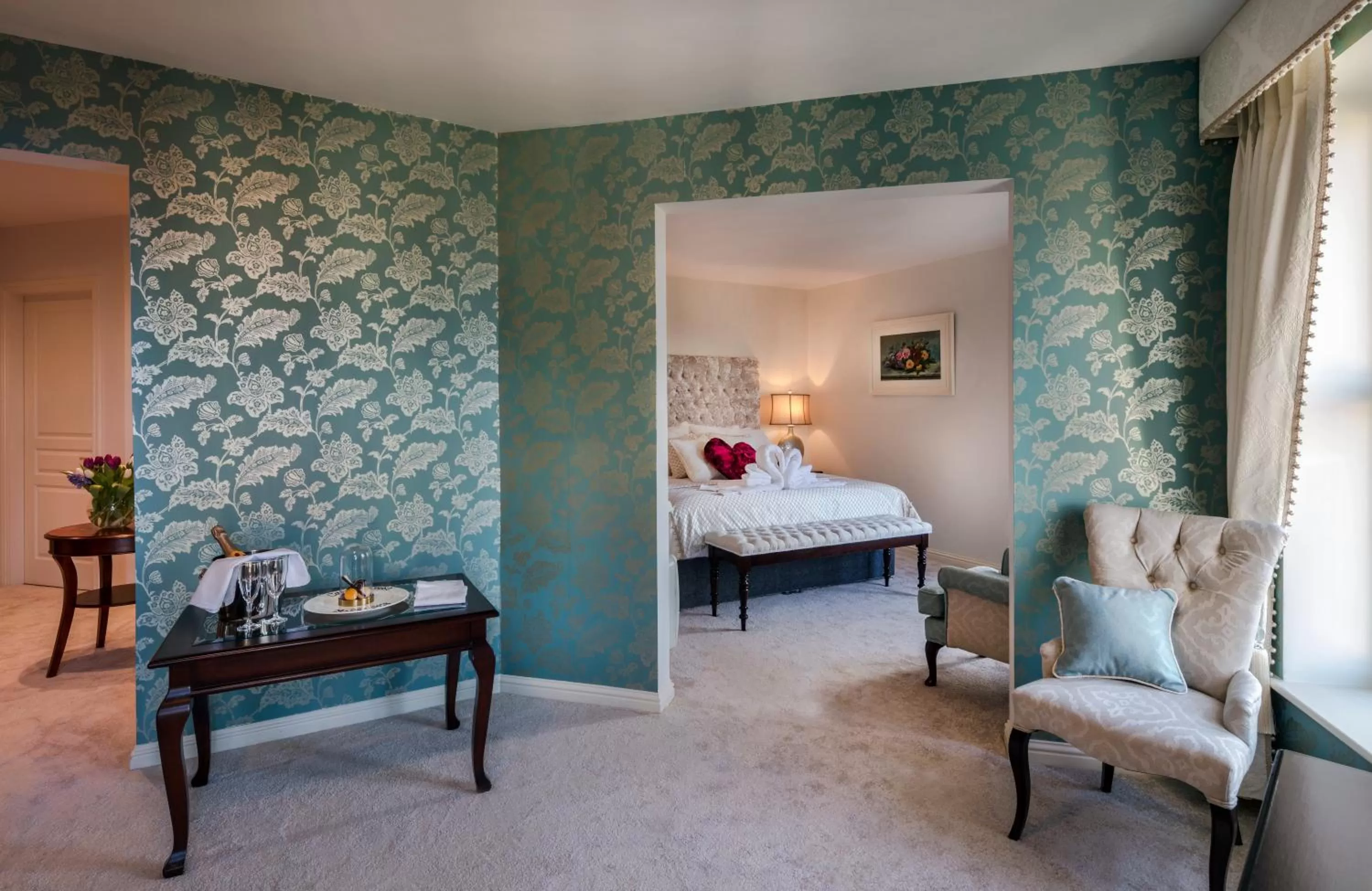 Bed in The Landmark Hotel