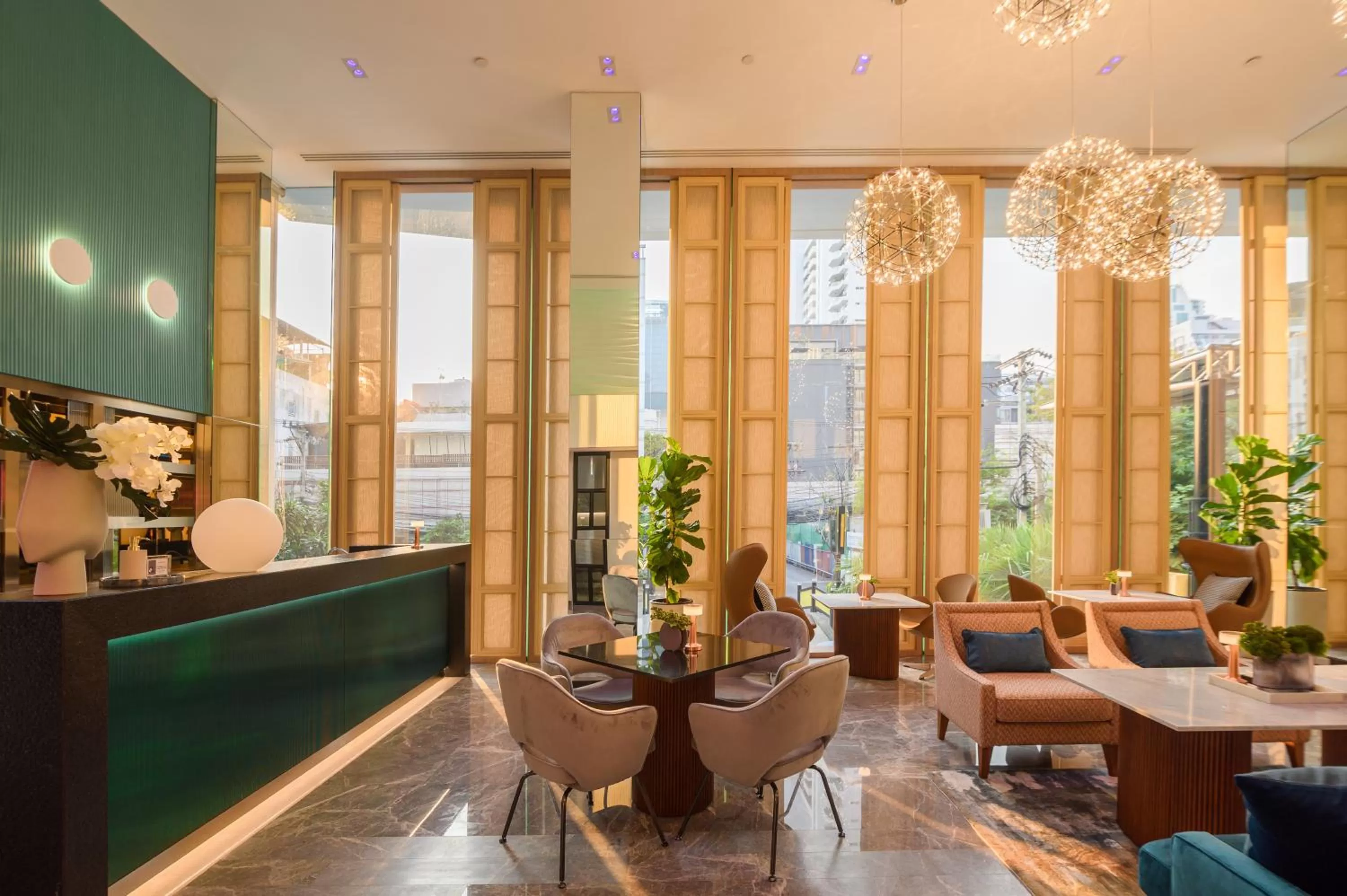 Lobby or reception in SQ Boutique Hotel