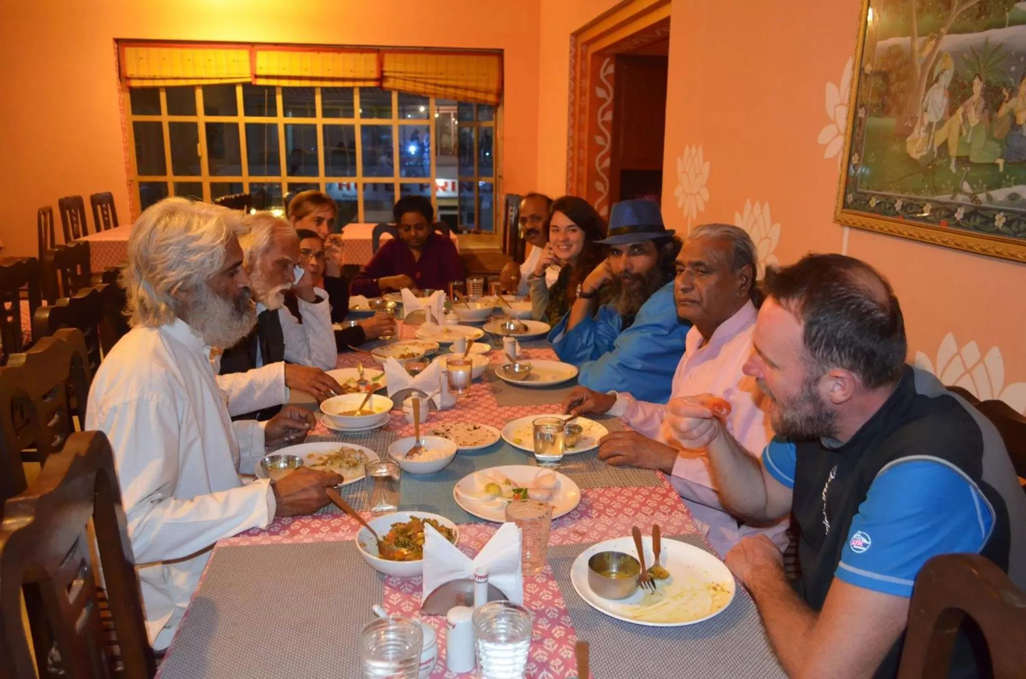 Dining area in Hotel Harmony