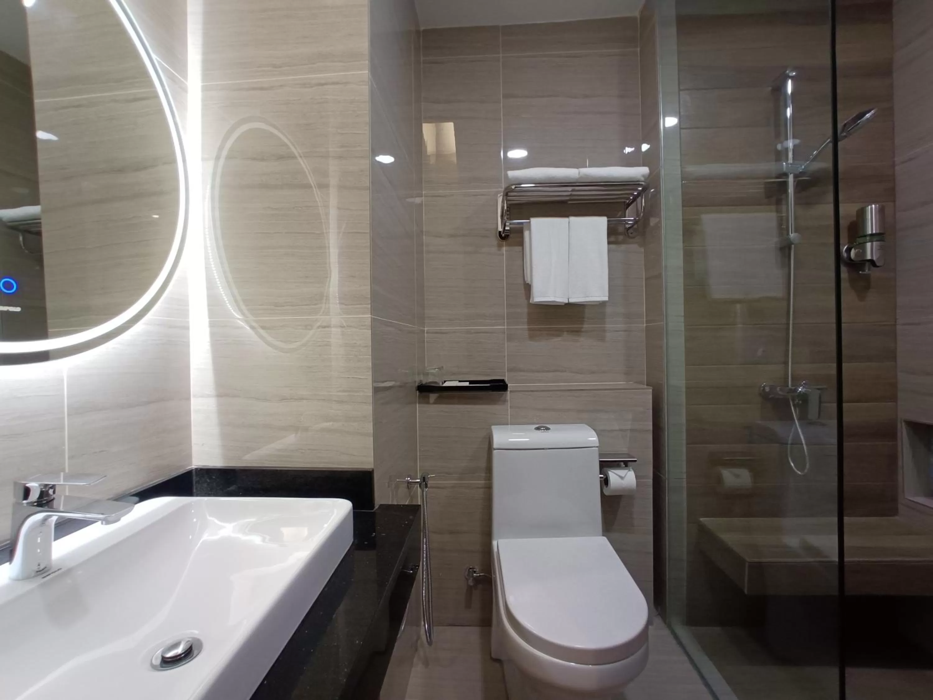 Bathroom in Pacific Regency Beach Resort, Port Dickson