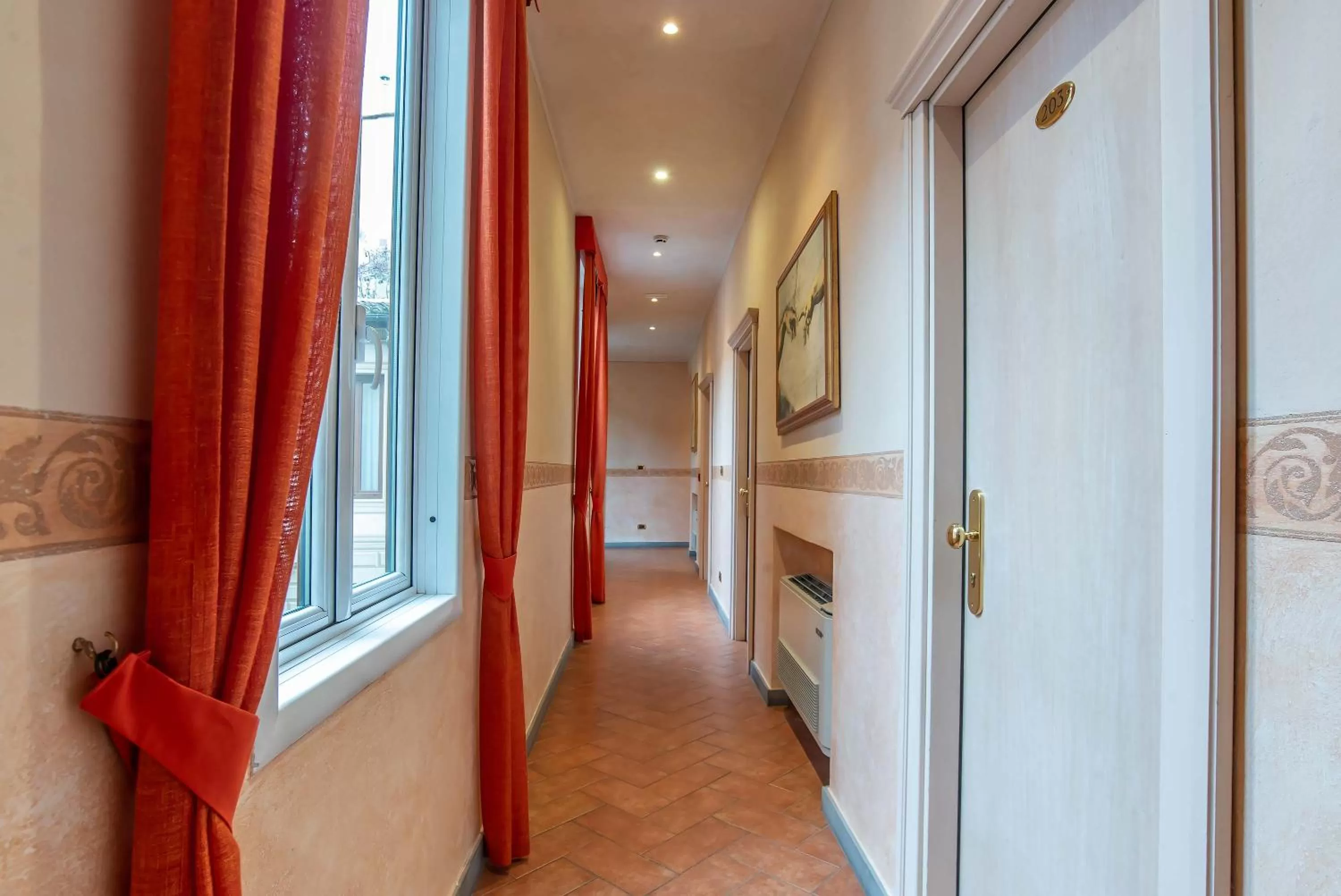 Decorative detail in Hotel Alba Palace