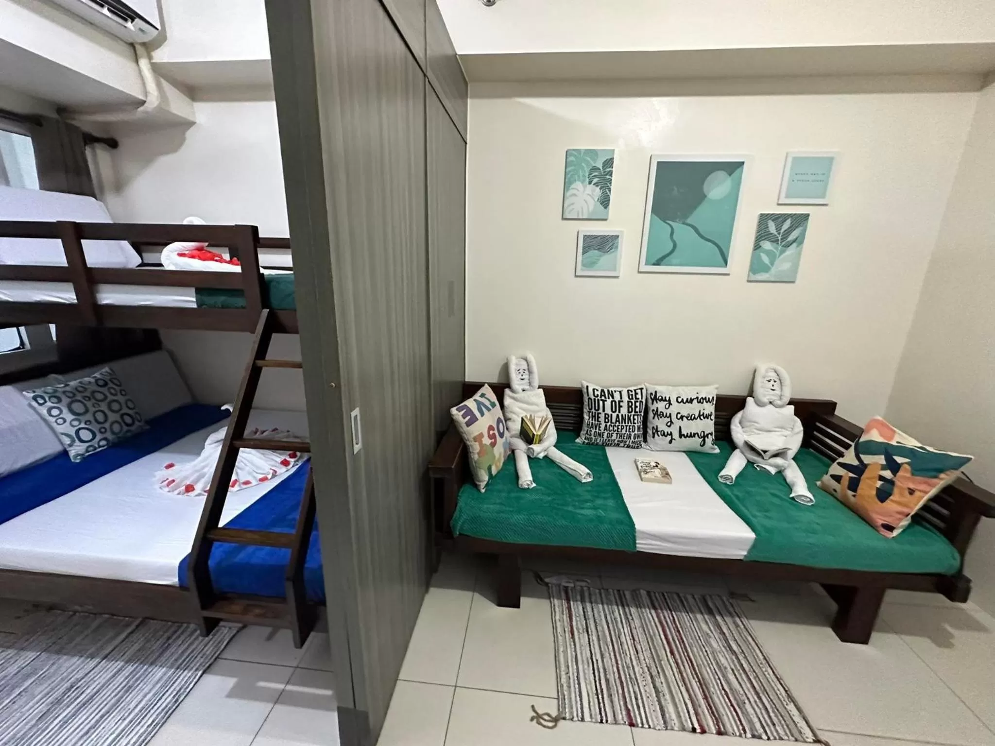 Bed in Green Residences Staycation by PBYY