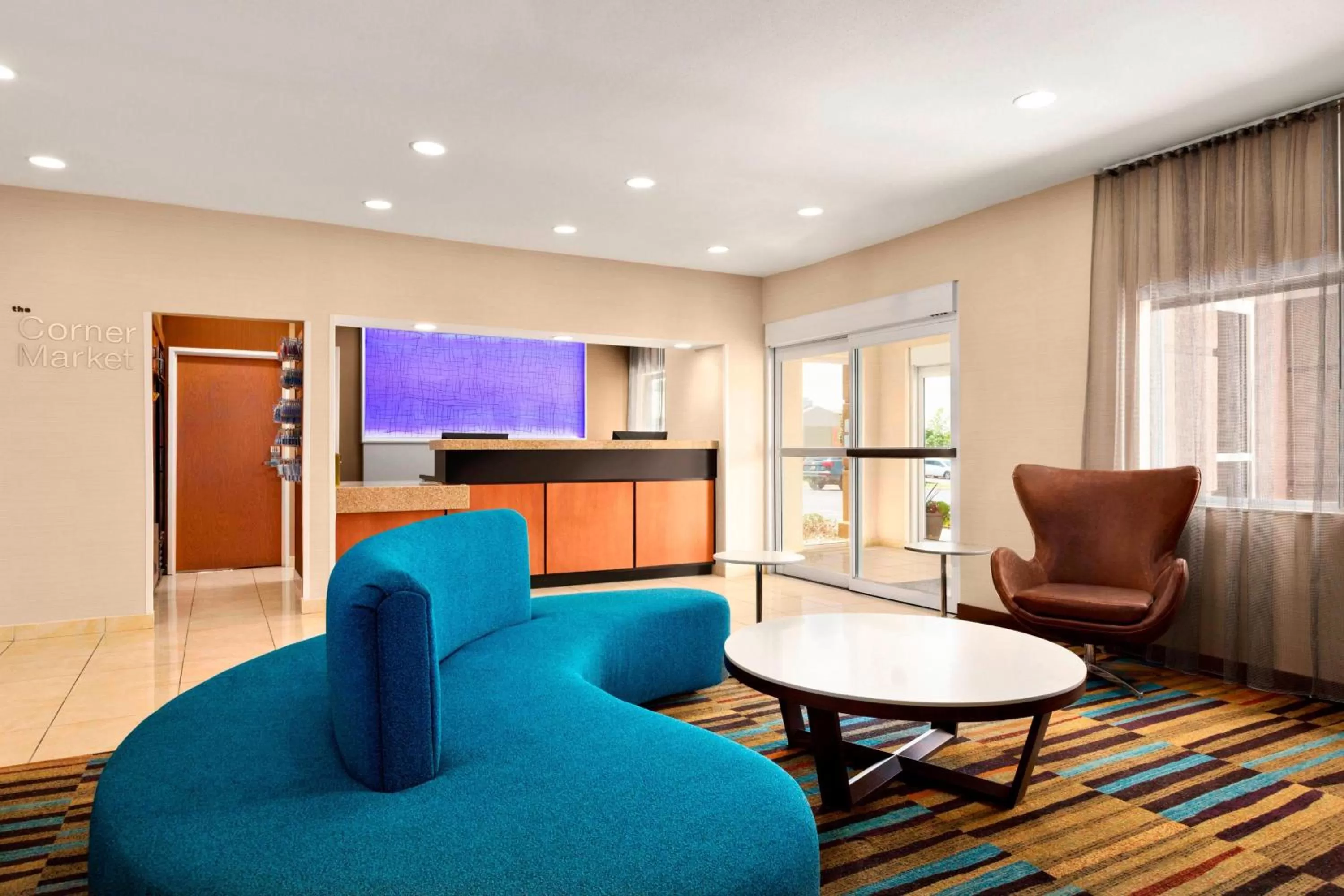Lobby or reception, Seating Area in Fairfield Inn & Suites Oklahoma City Quail Springs/South Edmond