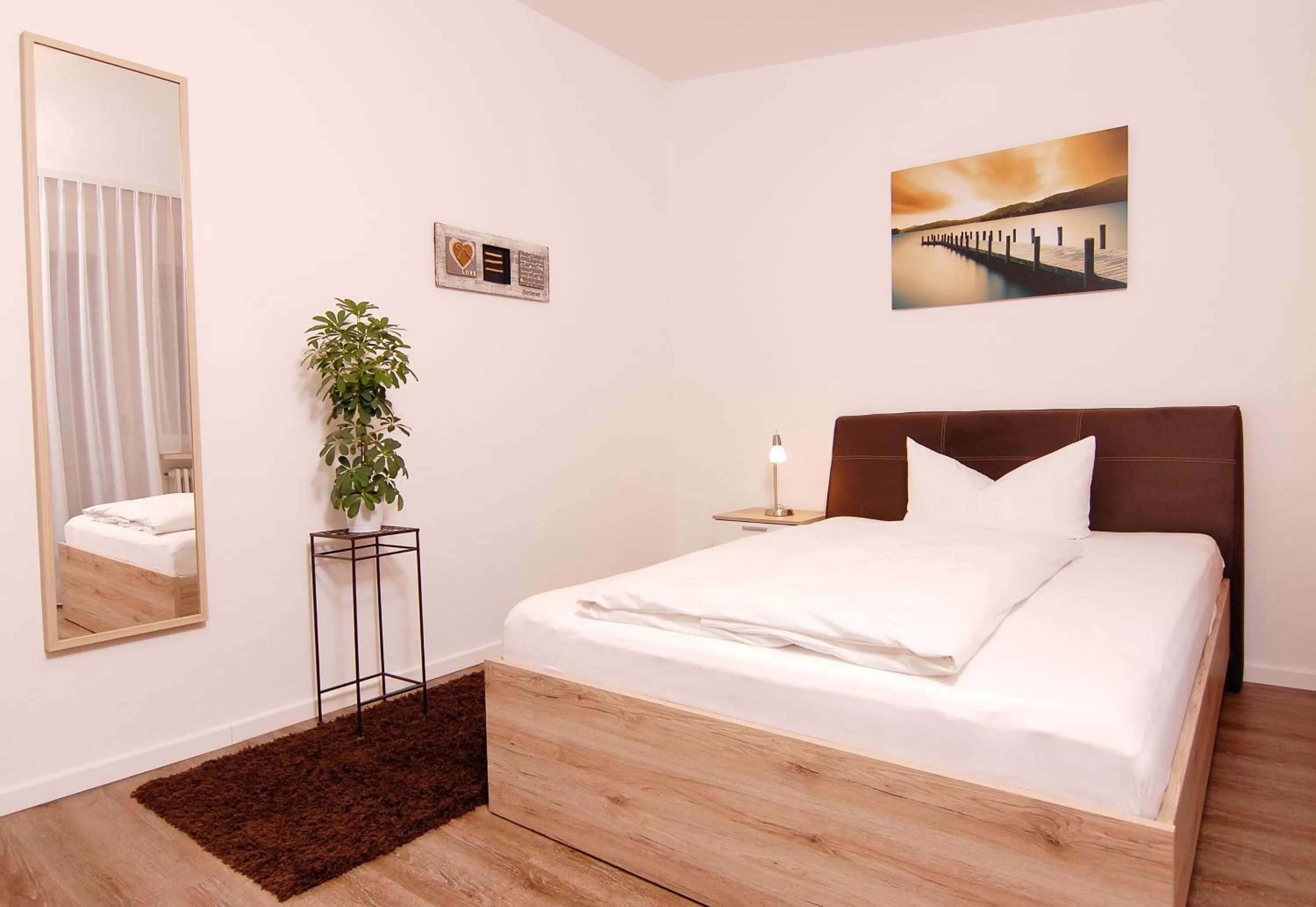 Bed in Garni Hotel Leitl GmbH