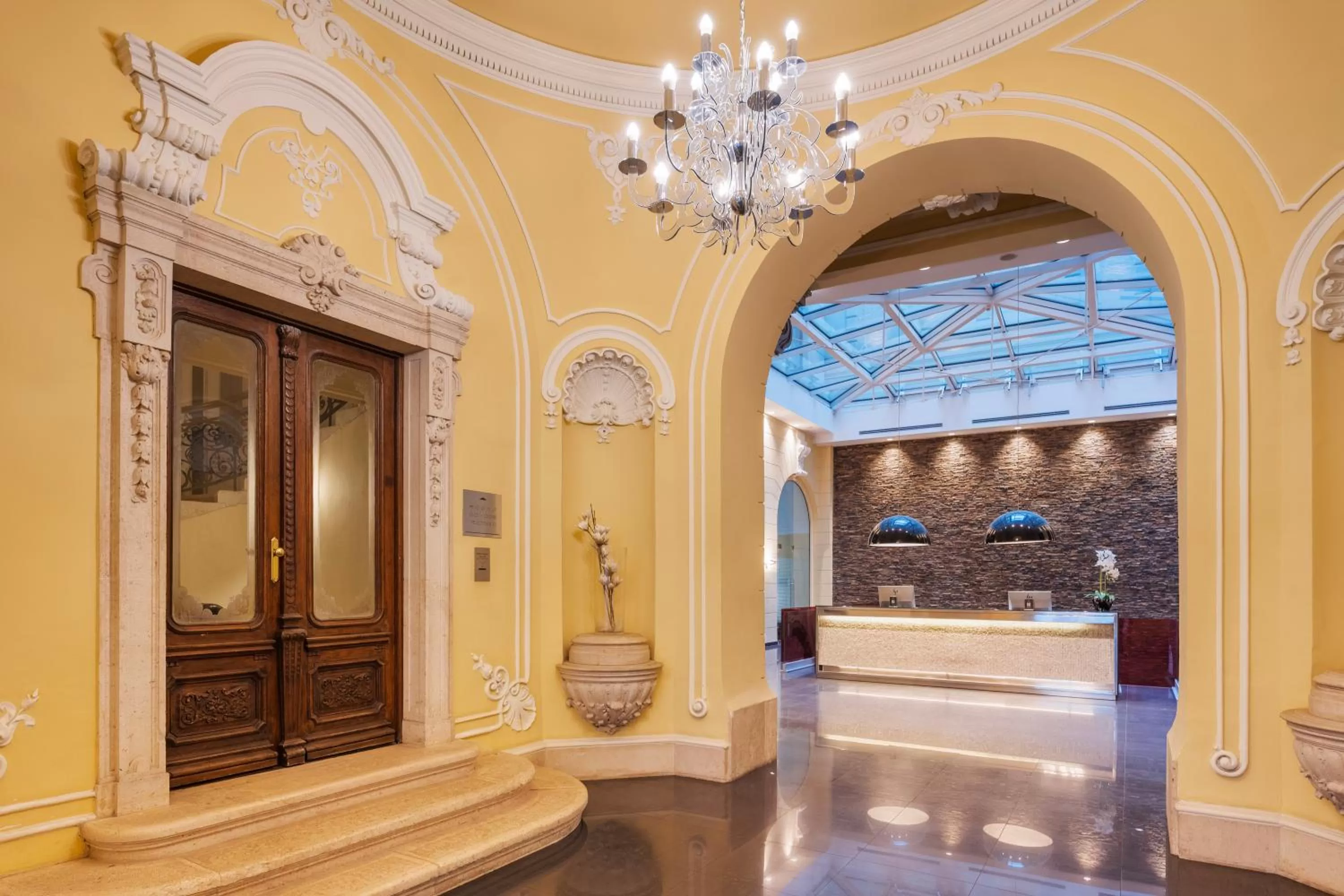 Lobby or reception in Eurostars Palazzo Zichy