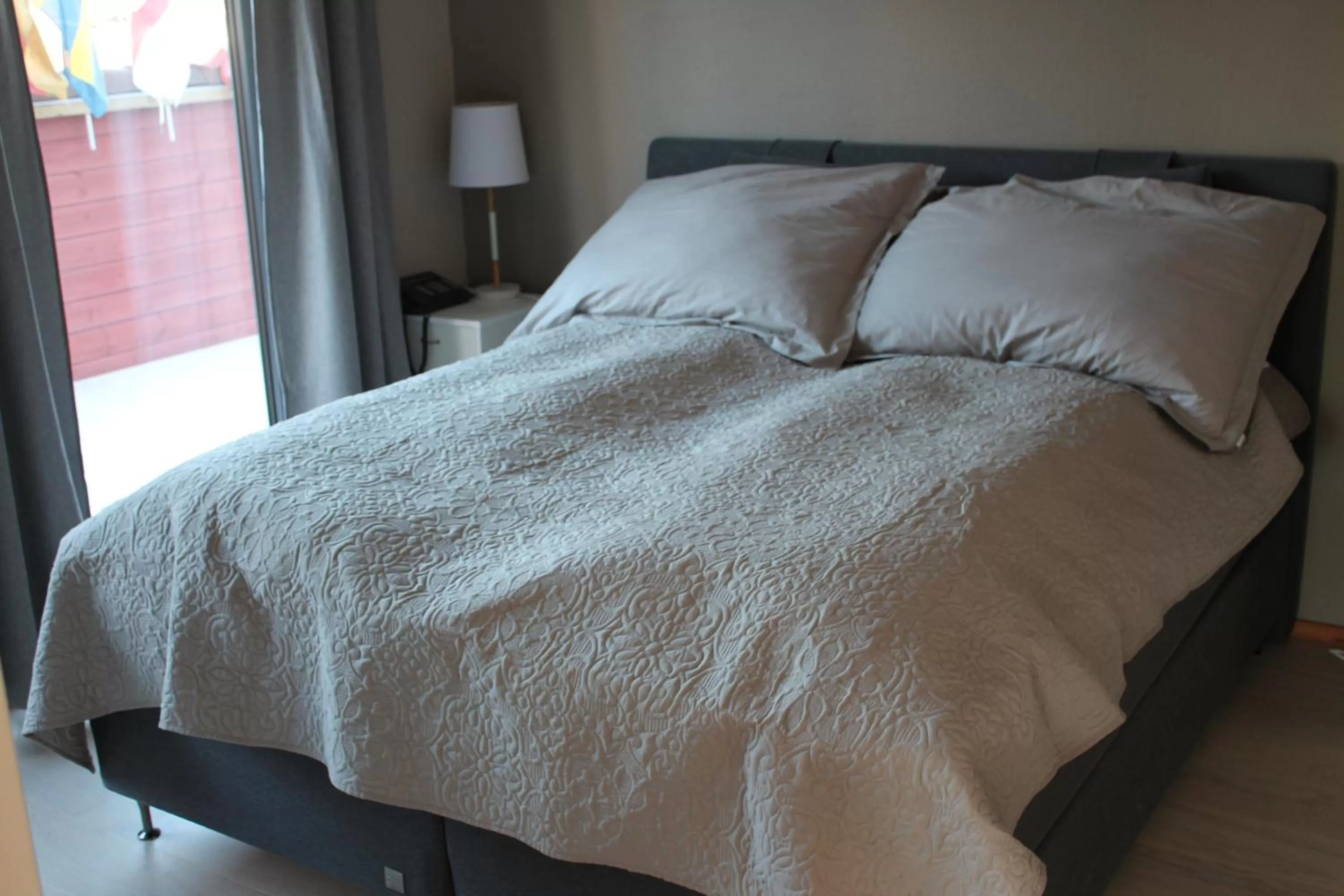 Bed in Kløver Hotel