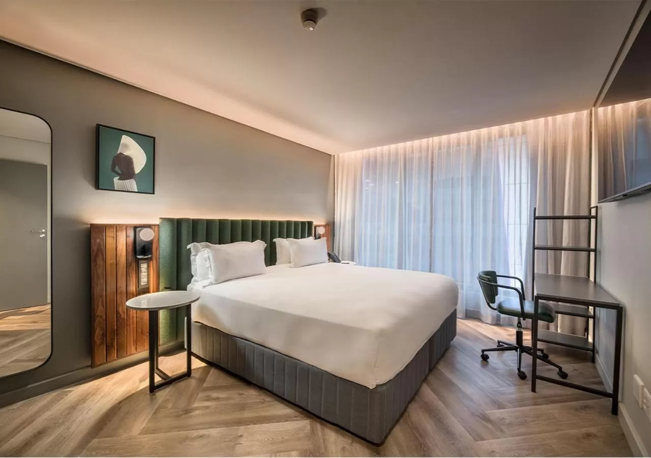 Bedroom, Bed in The Rockefeller Hotel by NEWMARK