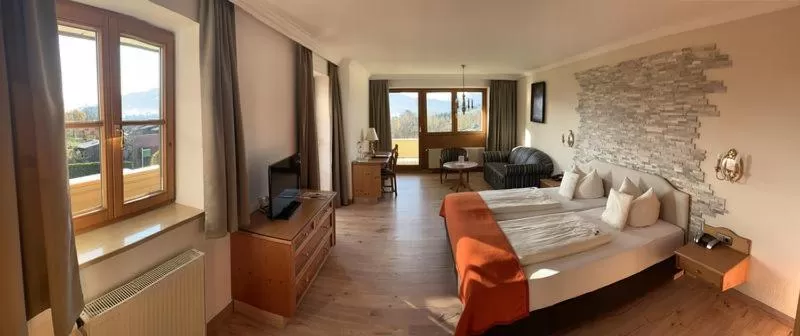 Bed in Parkhotel Tannenhof