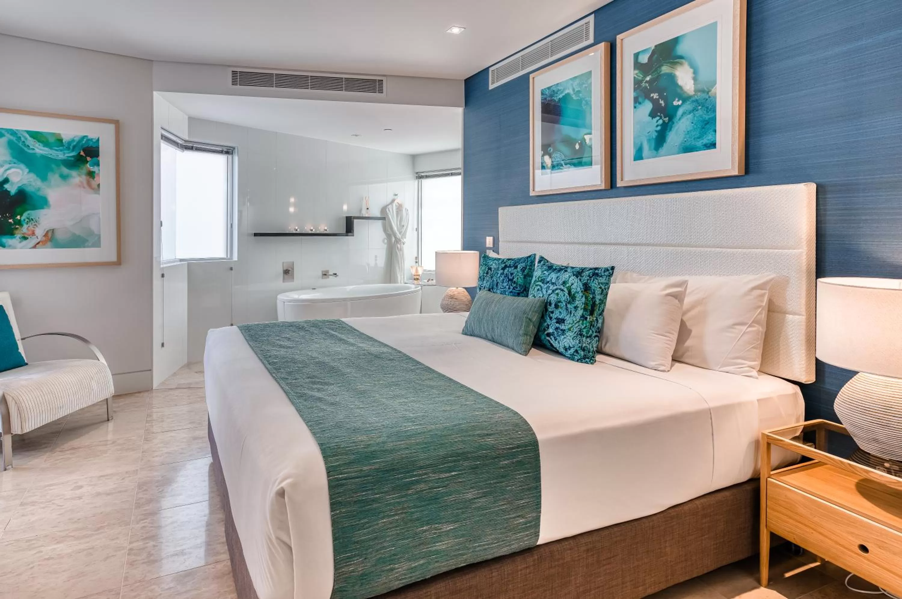 Bed in Oceans Mooloolaba