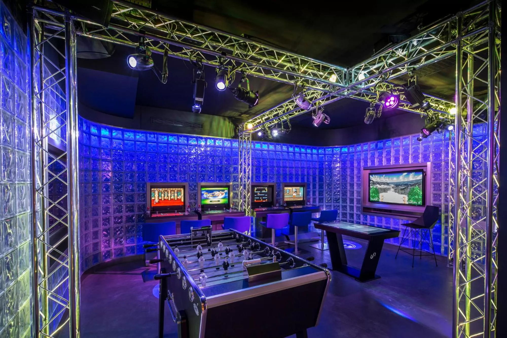 Game Room in Four Seasons Resort Megeve