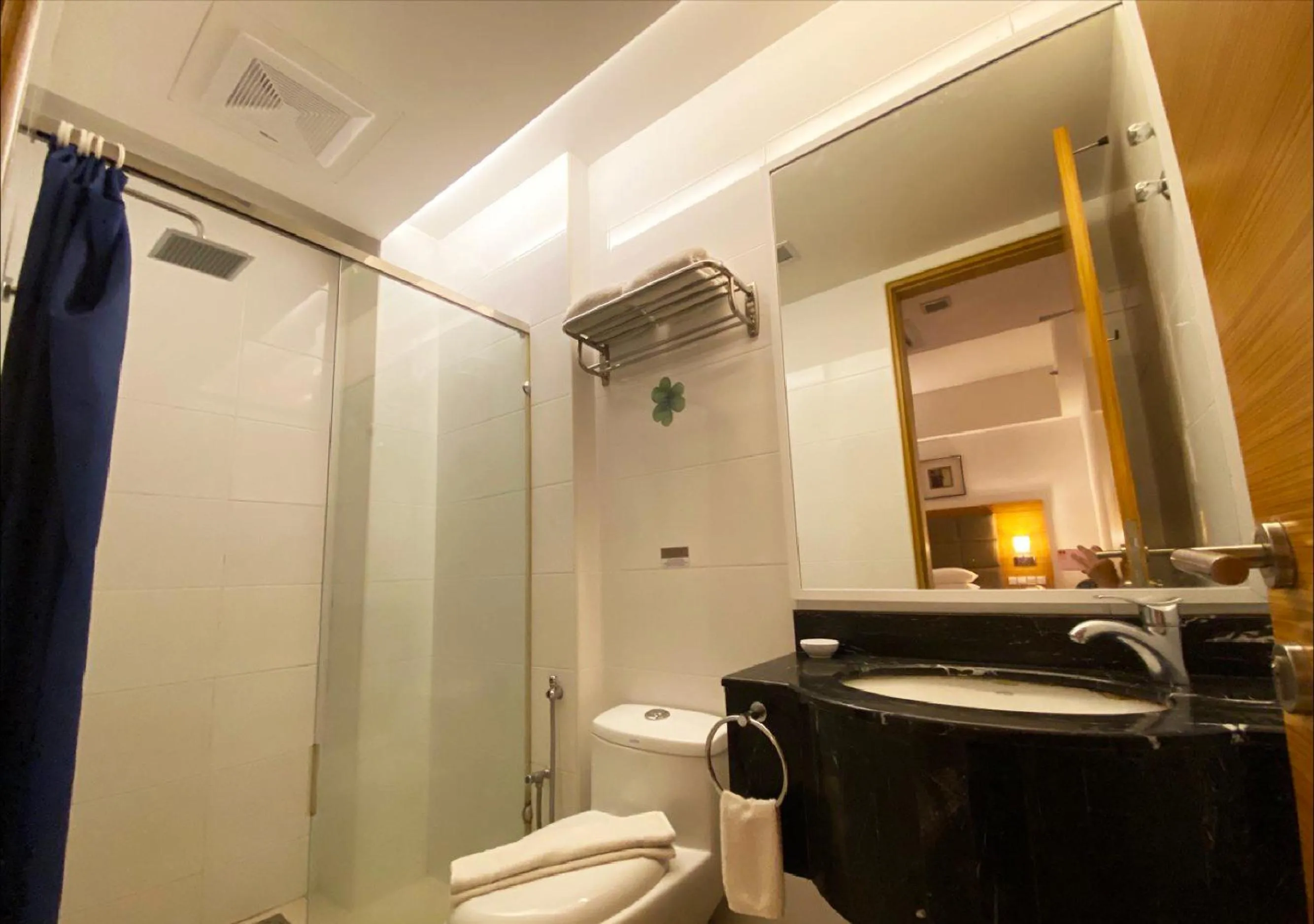 Shower in Crown Garden Hotel