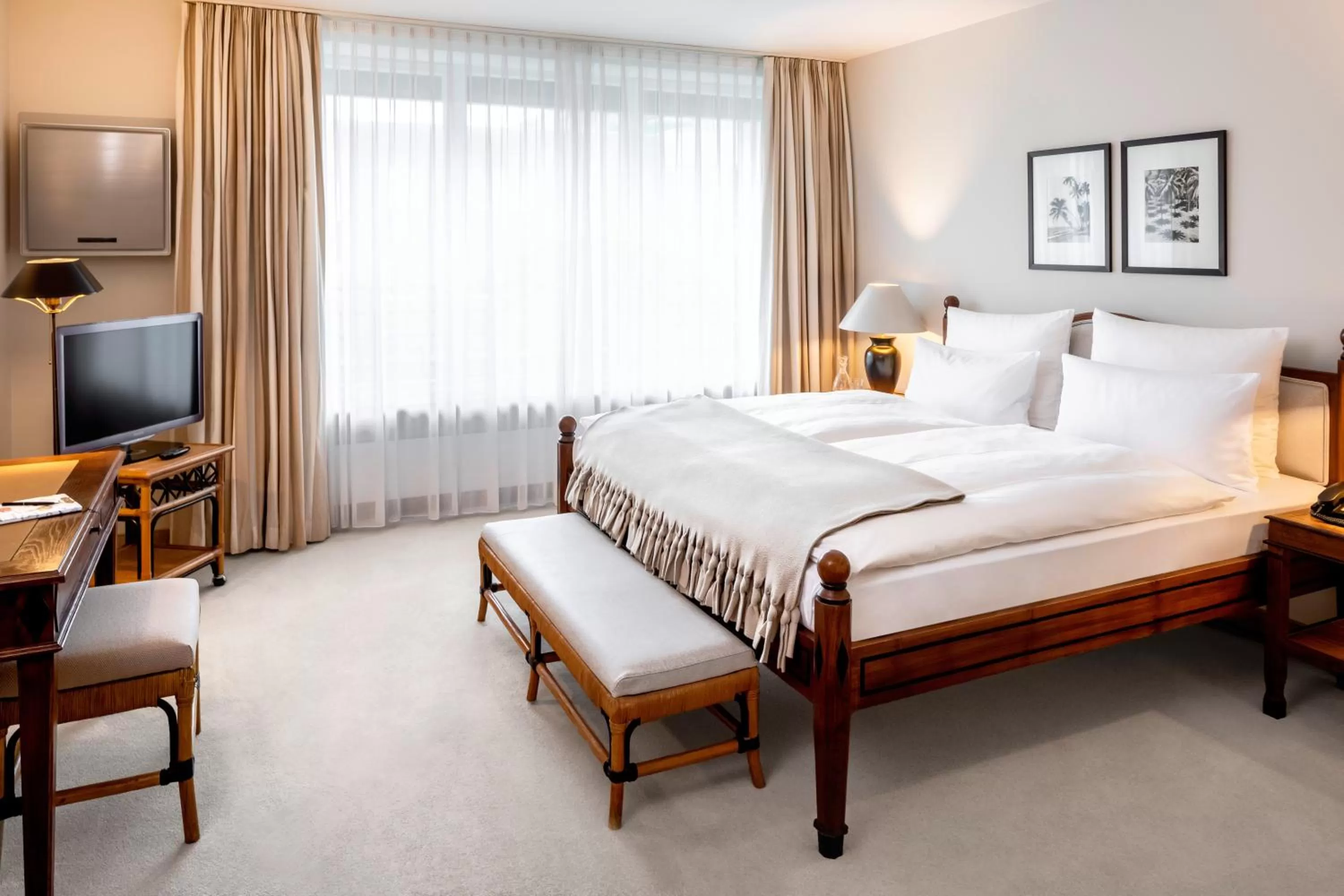 Bed in The Mandala Suites