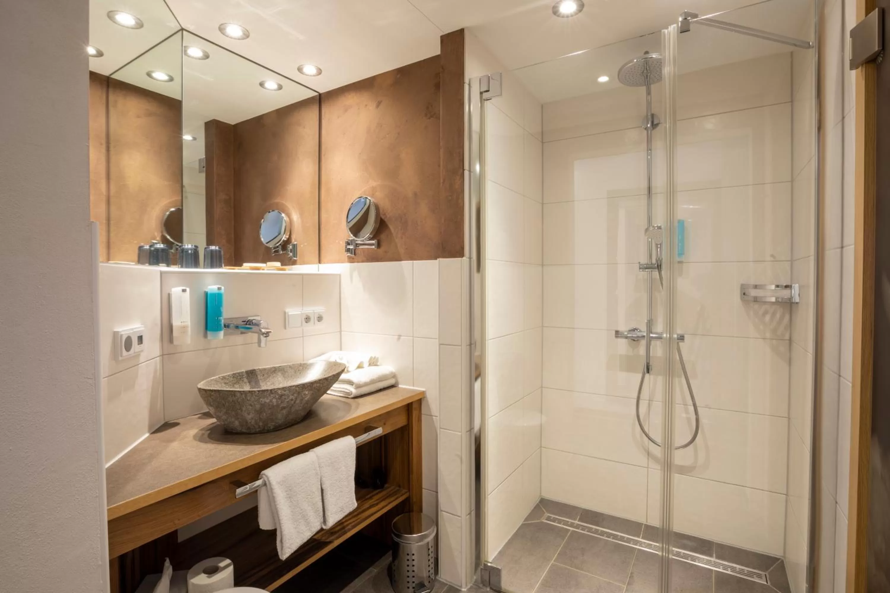 Bathroom in Brauereigasthof Schäffler