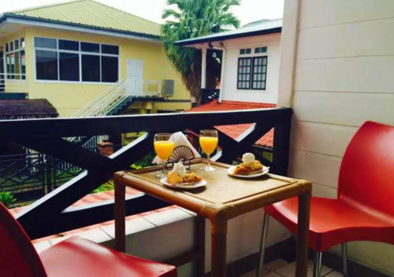 Food close-up in Zeelandia Suites