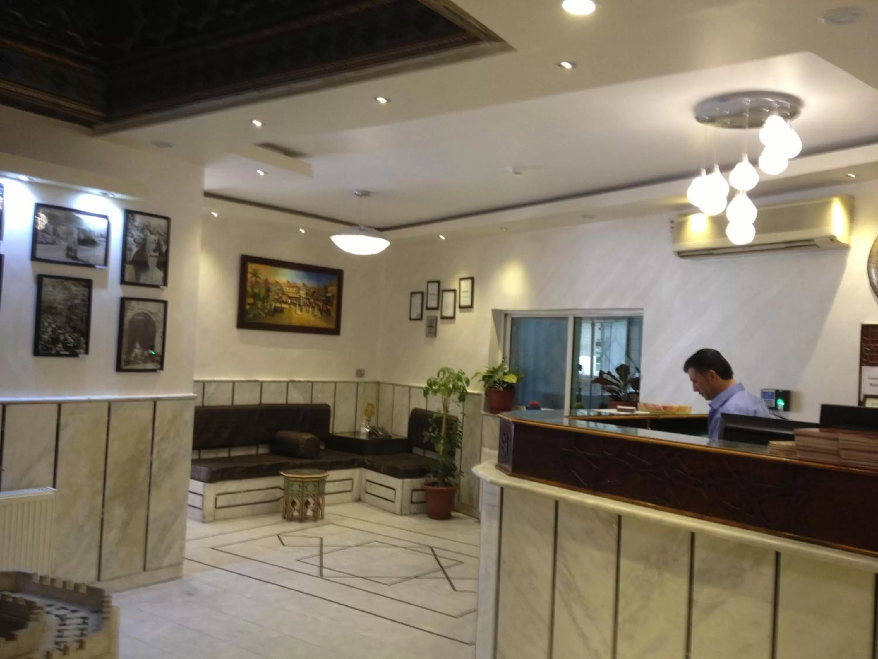 Lobby or reception in Arab Tower Hotel