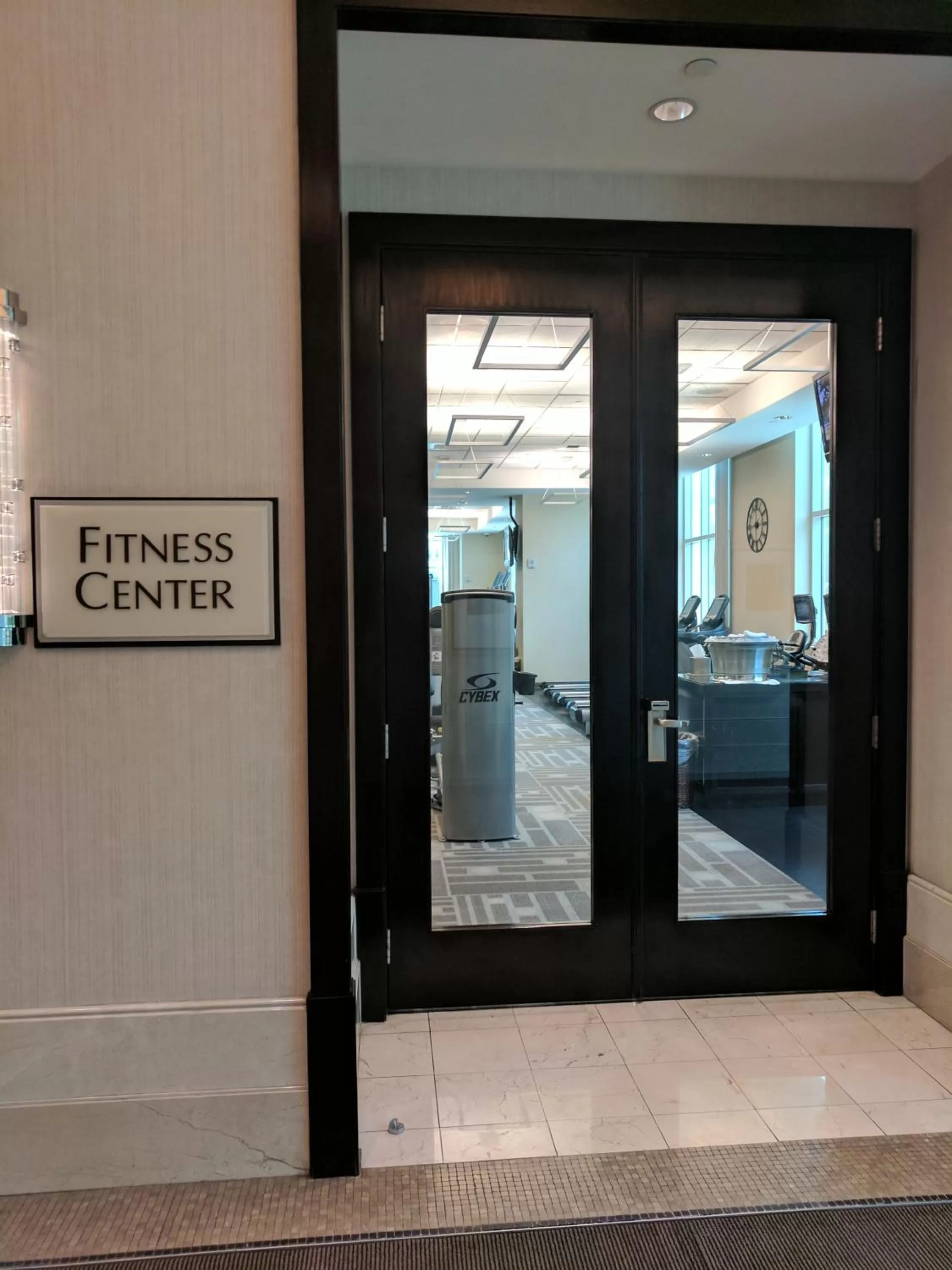 Fitness centre/facilities in MGM Signature Strip view balcony full kitchen - 1 Br suite 2 full bath - F1 track view