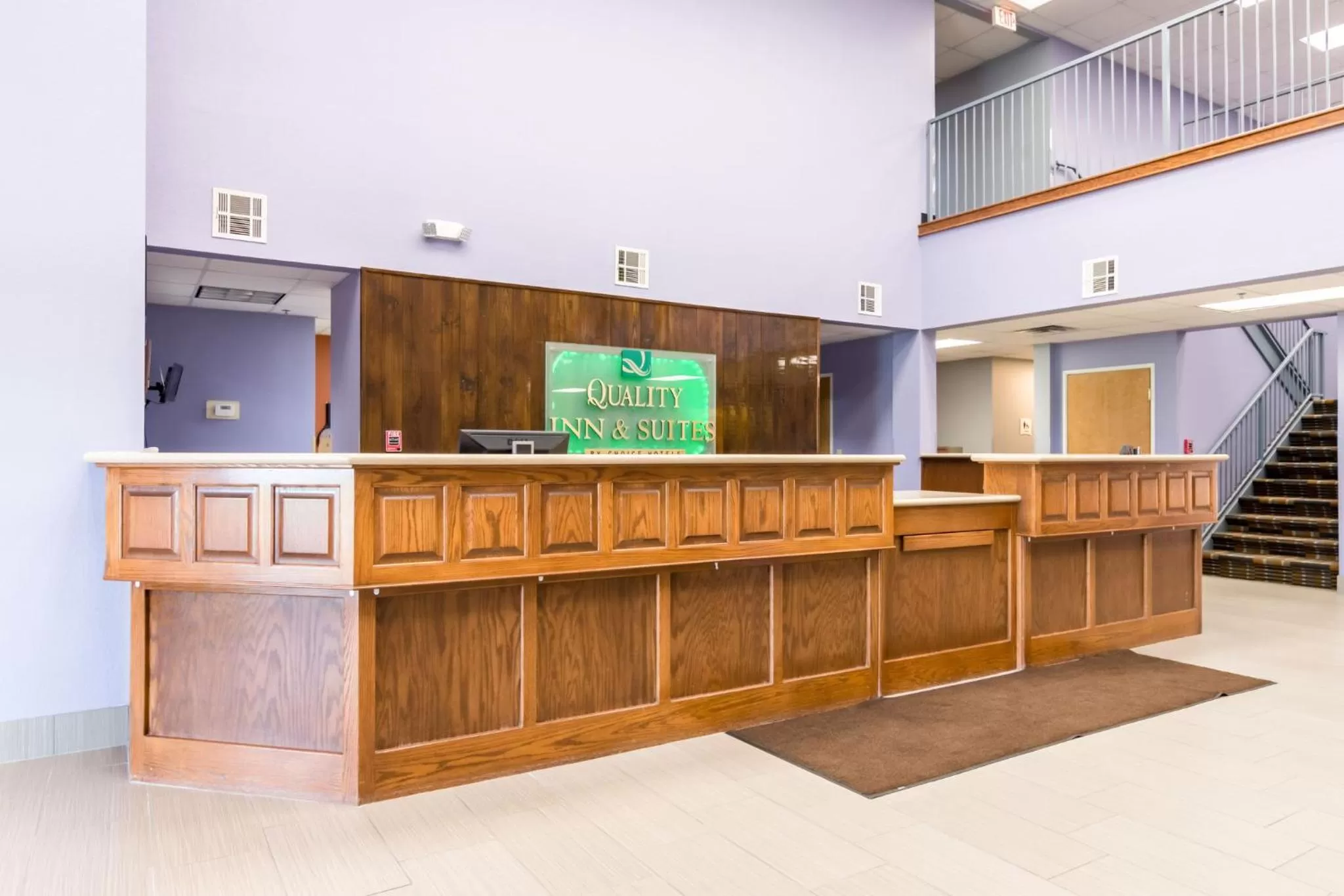 Lobby or reception in Quality Inn & Suites of Alma - Northeast from Fort Smith