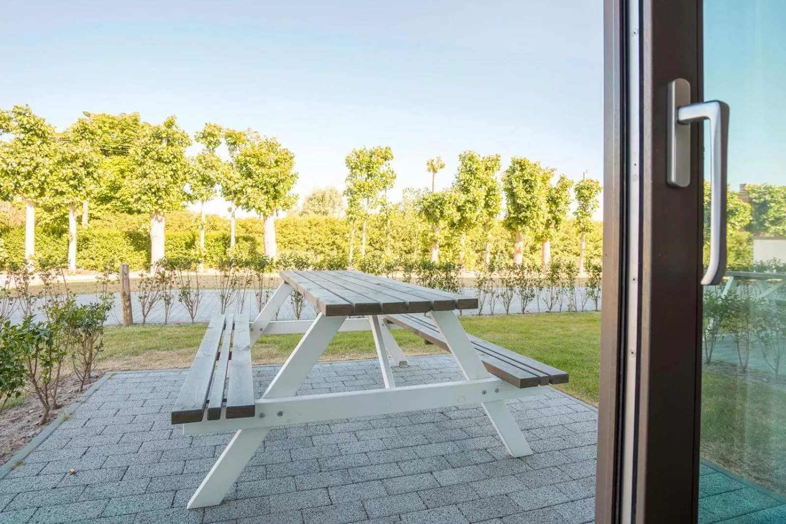 Balcony/Terrace in Holiday Suites Westende - Middelkerke