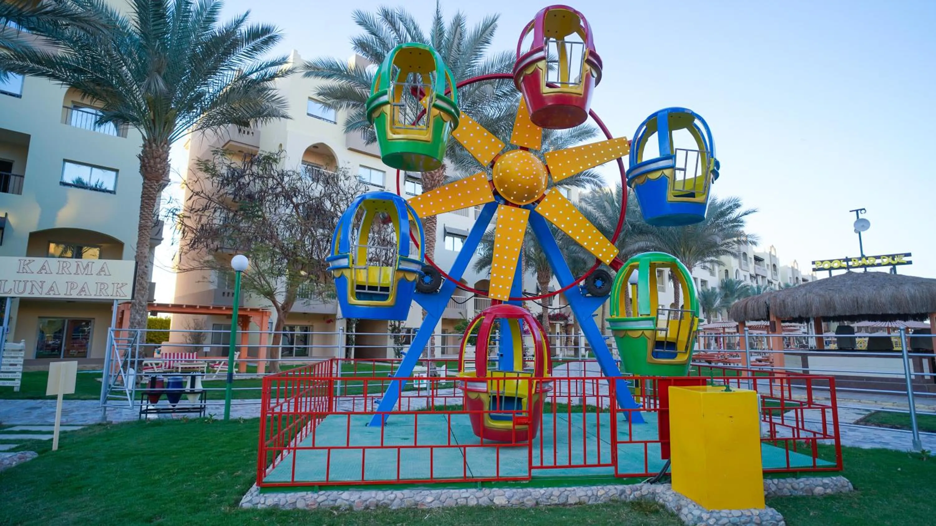 Children play ground in El Karma Beach Resort & Aqua Park - Hurghada