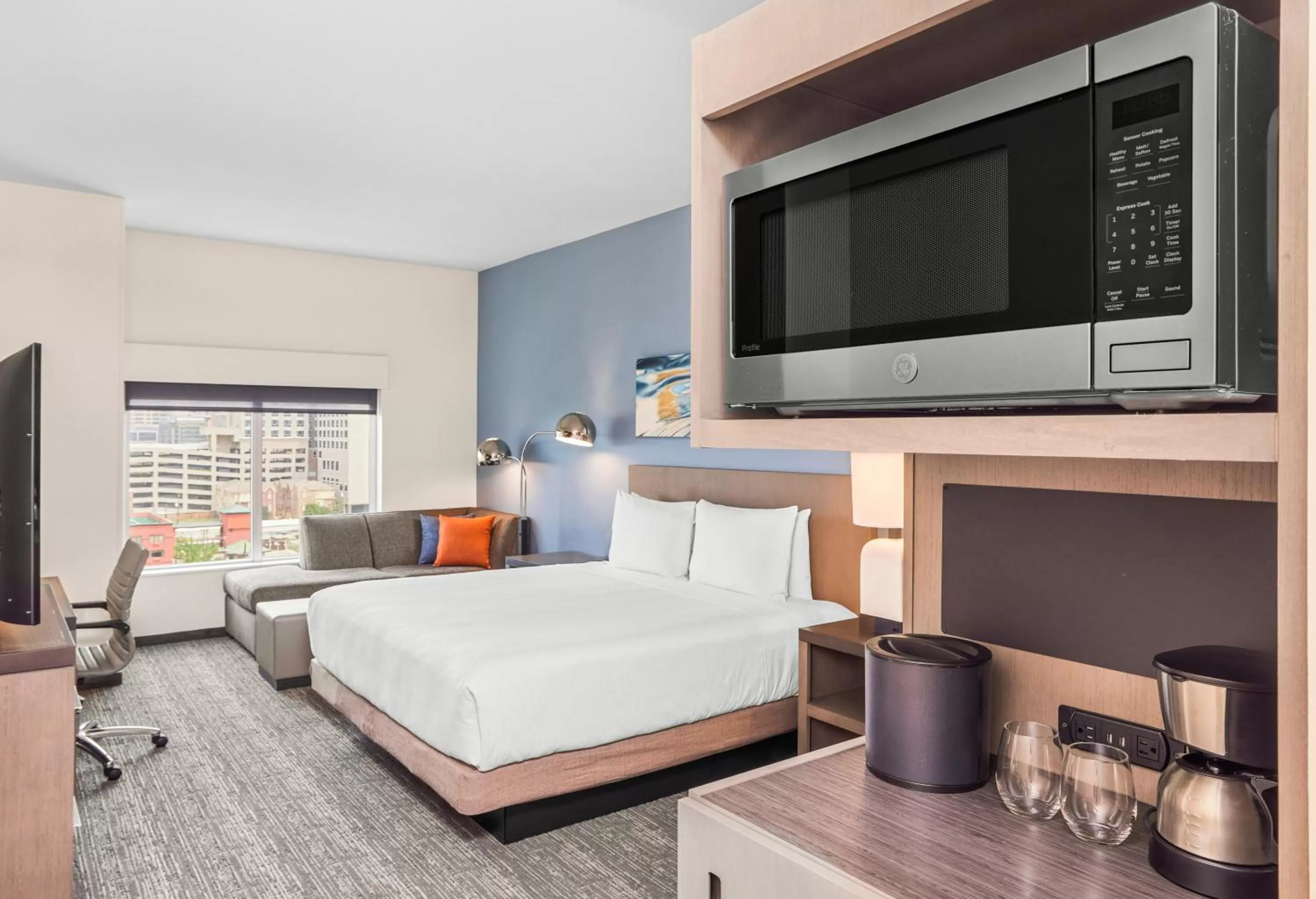 Bedroom, Bed in Hyatt House Houston Medical Center