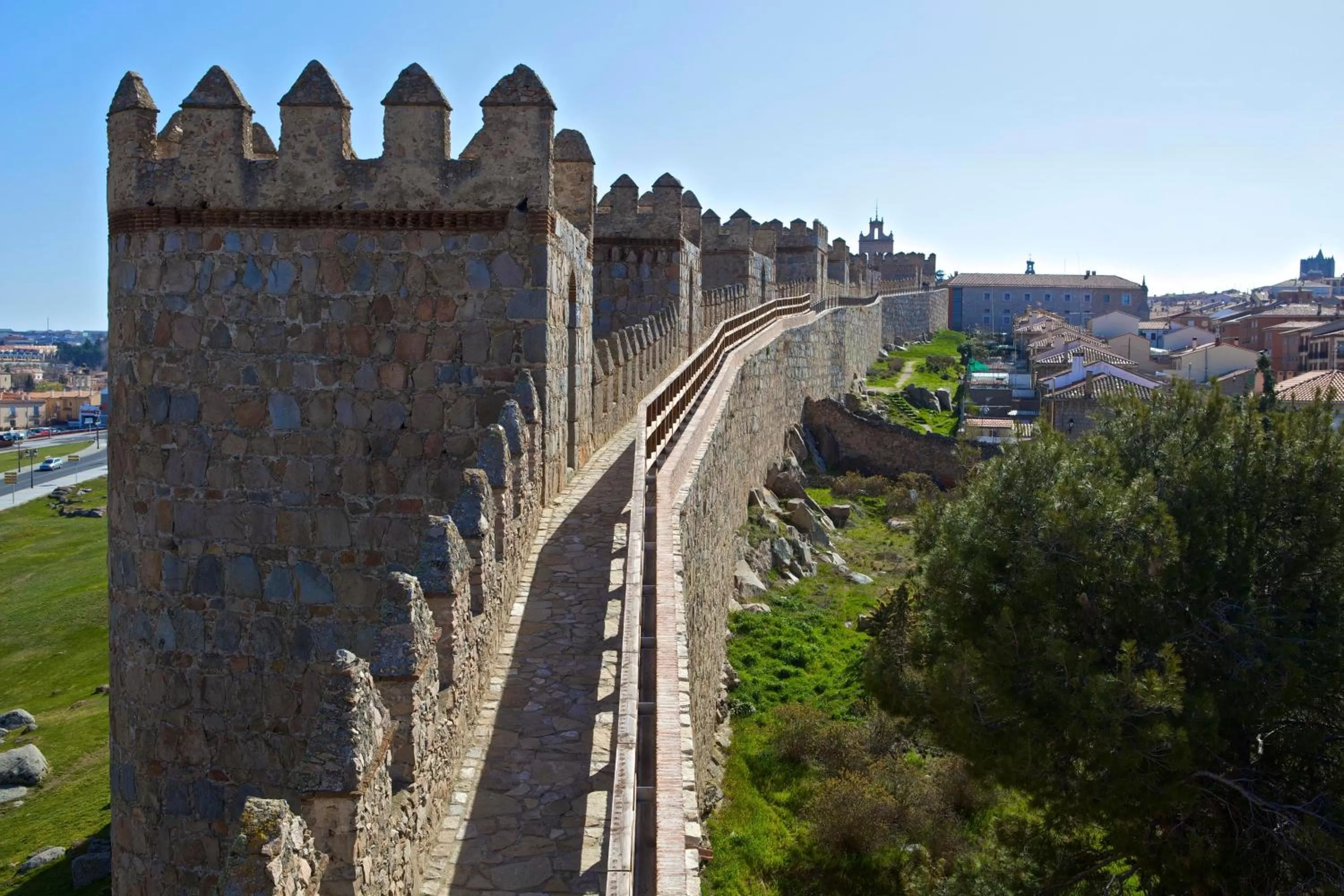 View (from property/room) in Parador de Ávila