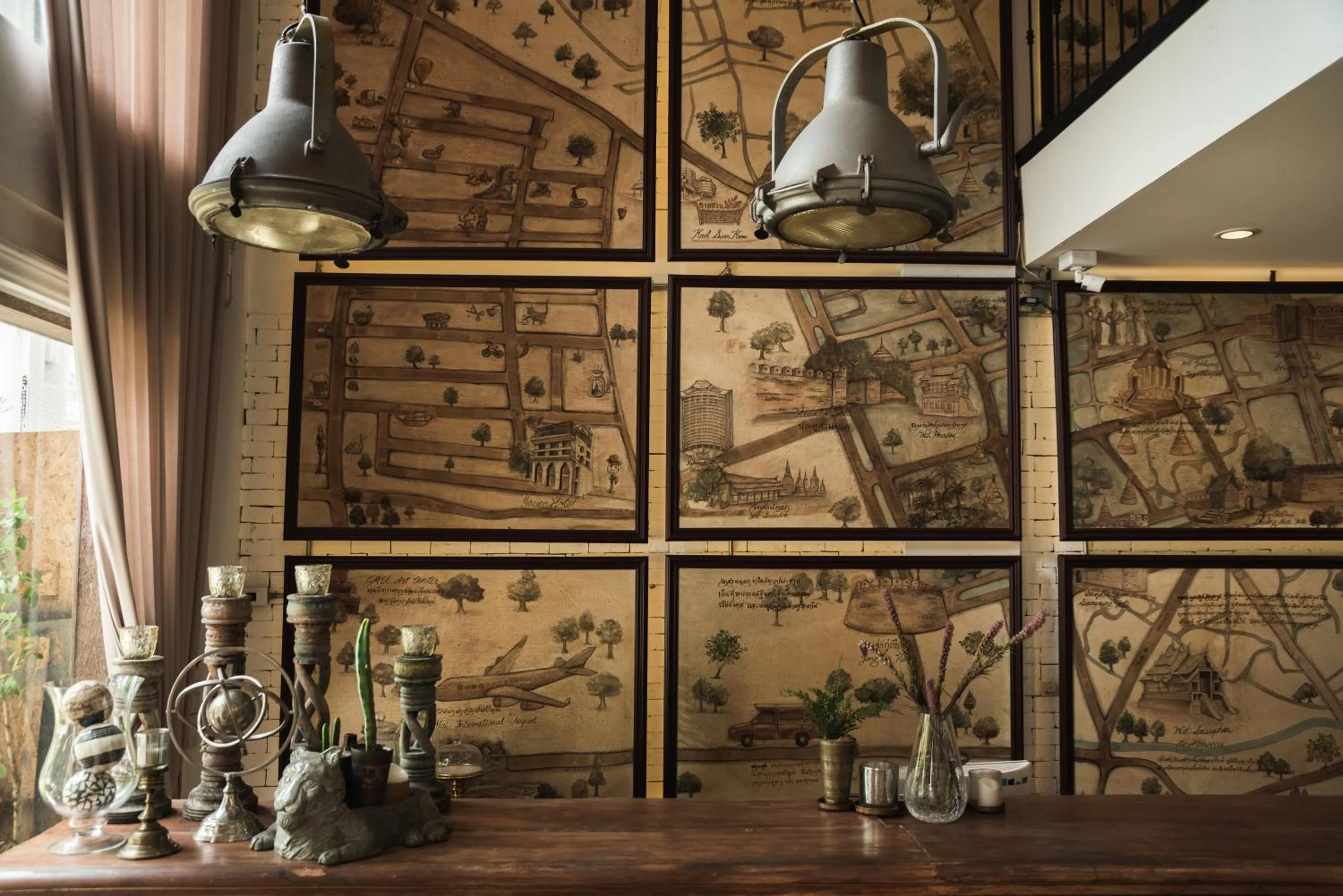 Decorative detail in Hotel Yayee