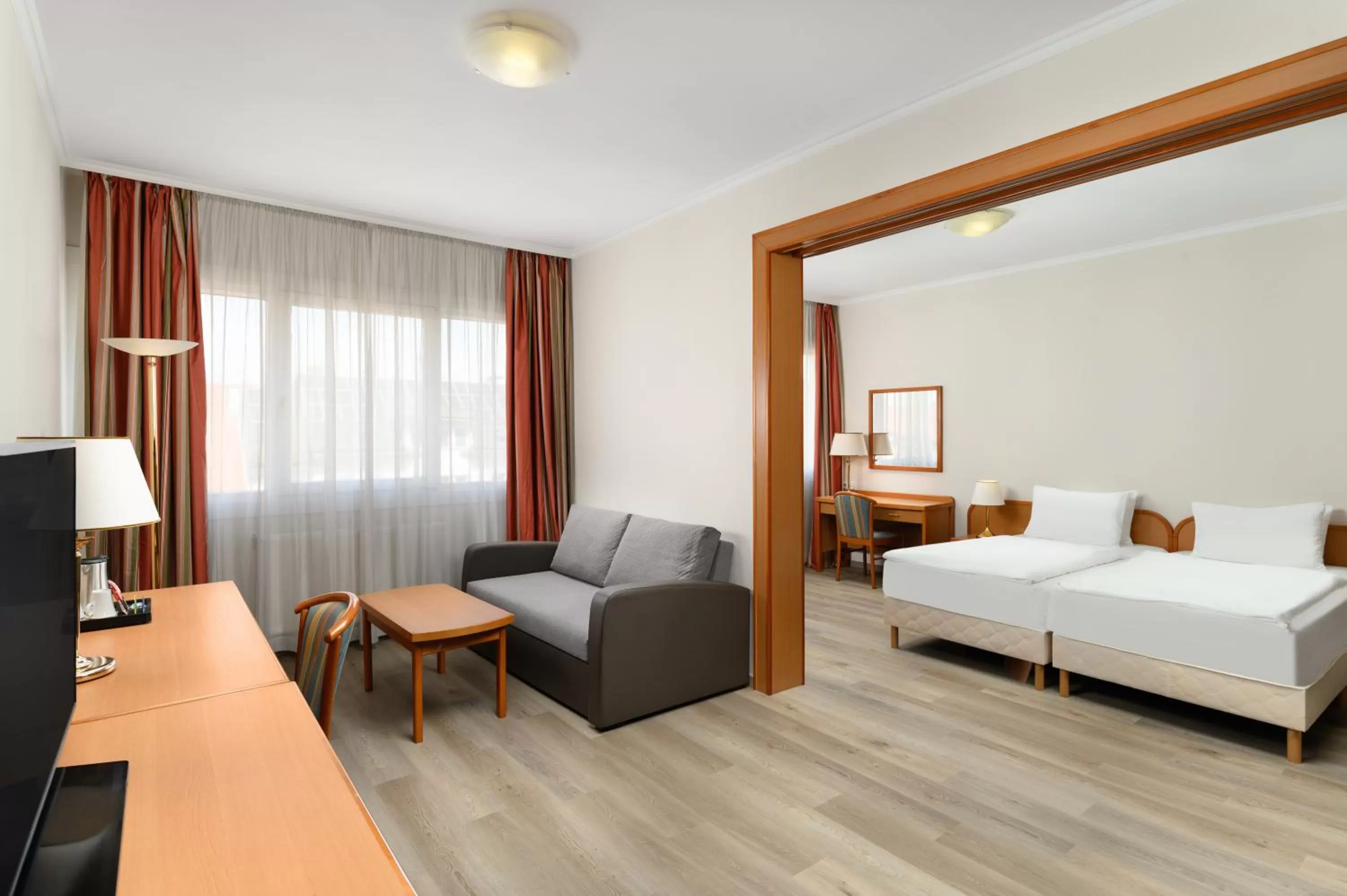 Photo of the whole room, Bed in Danubius Hotel Raba