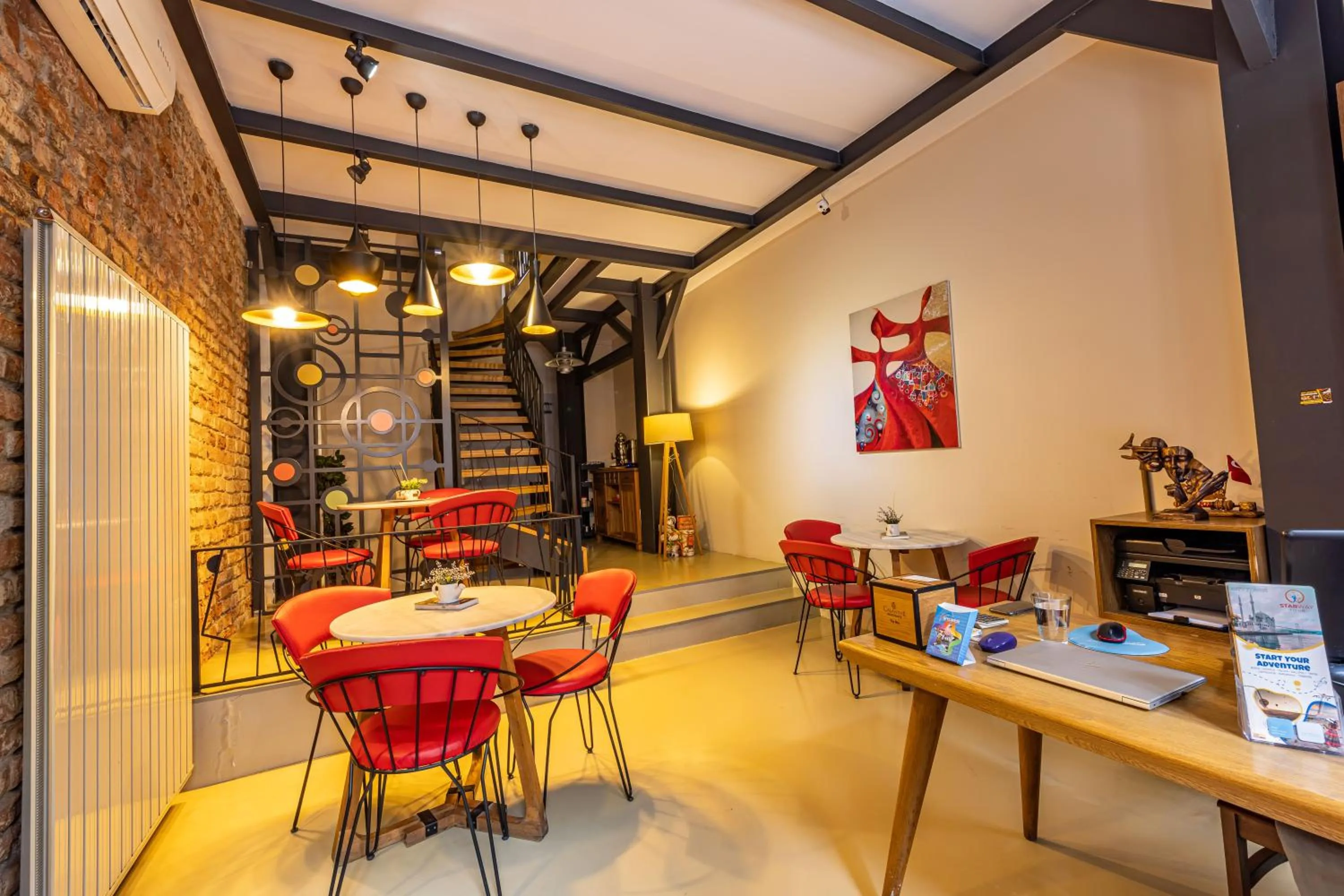 Seating area in Calanthe Residence