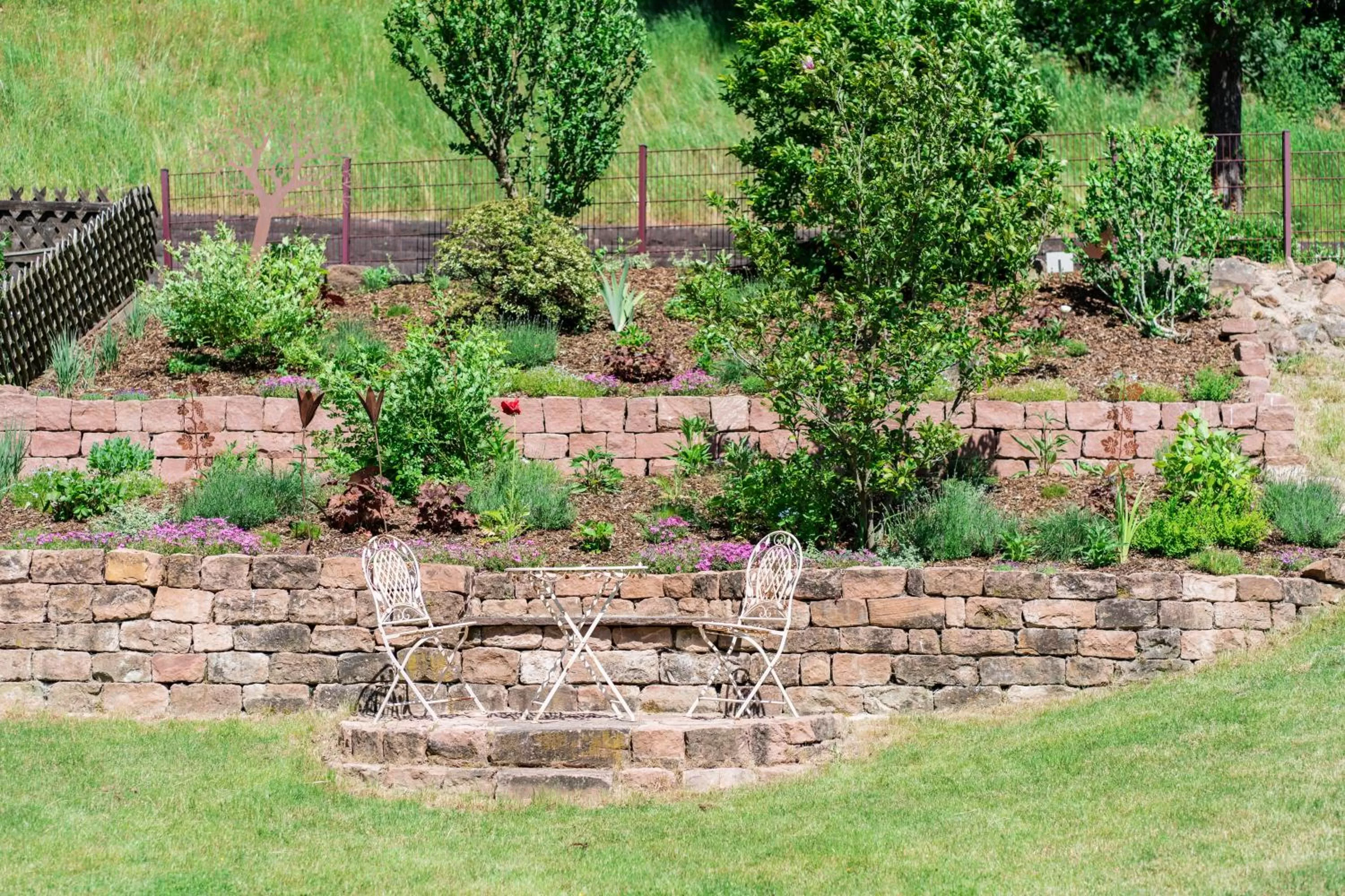 Garden in Hotel Christel