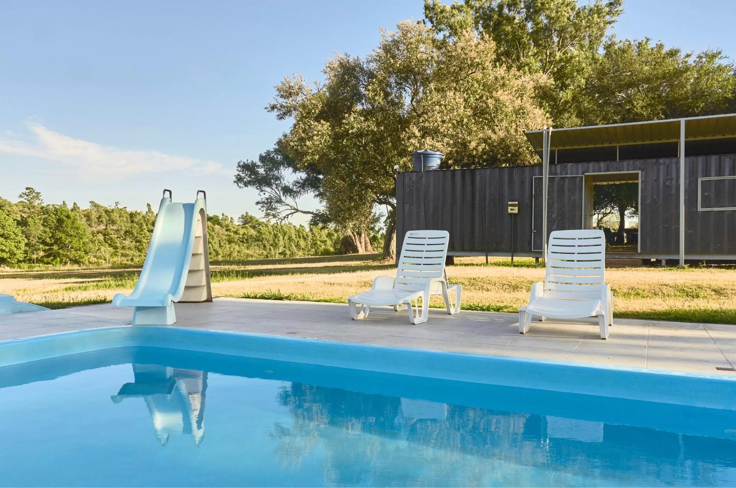 Swimming pool in MUMA Hotel - Museo de la Madera