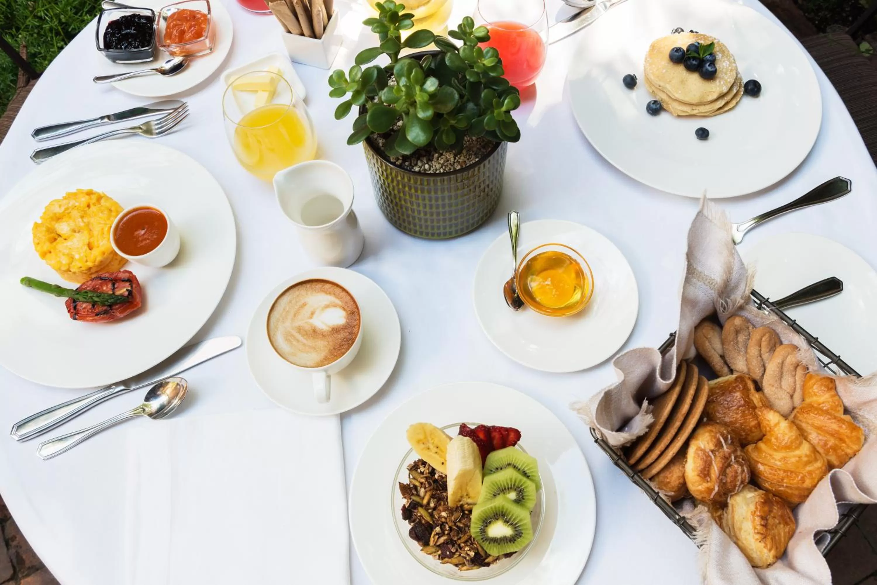 Breakfast in El Convento Boutique Hotel