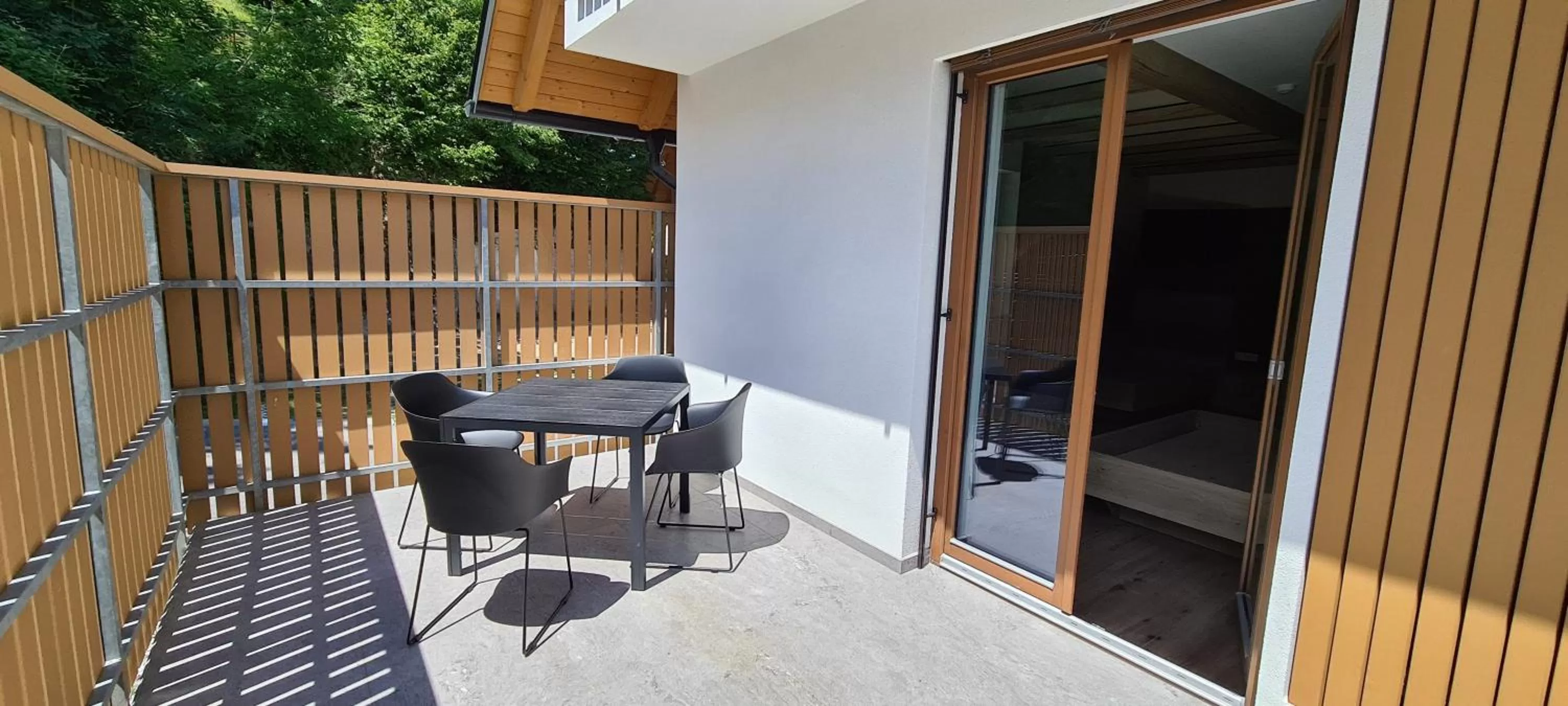 Balcony/Terrace in Veldes B&B