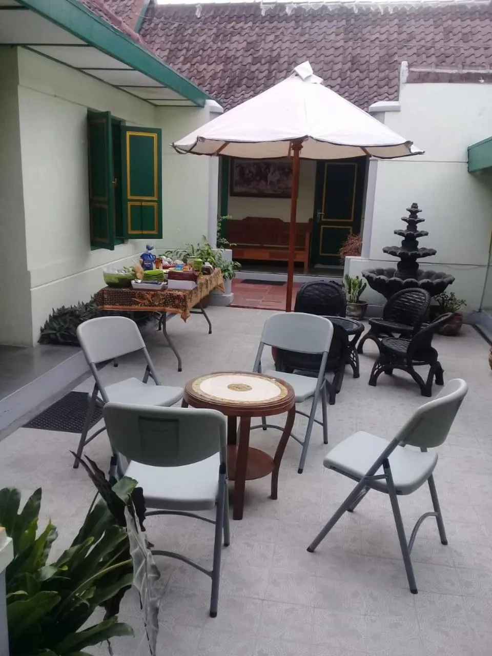 Patio in Pamularsih Homestay