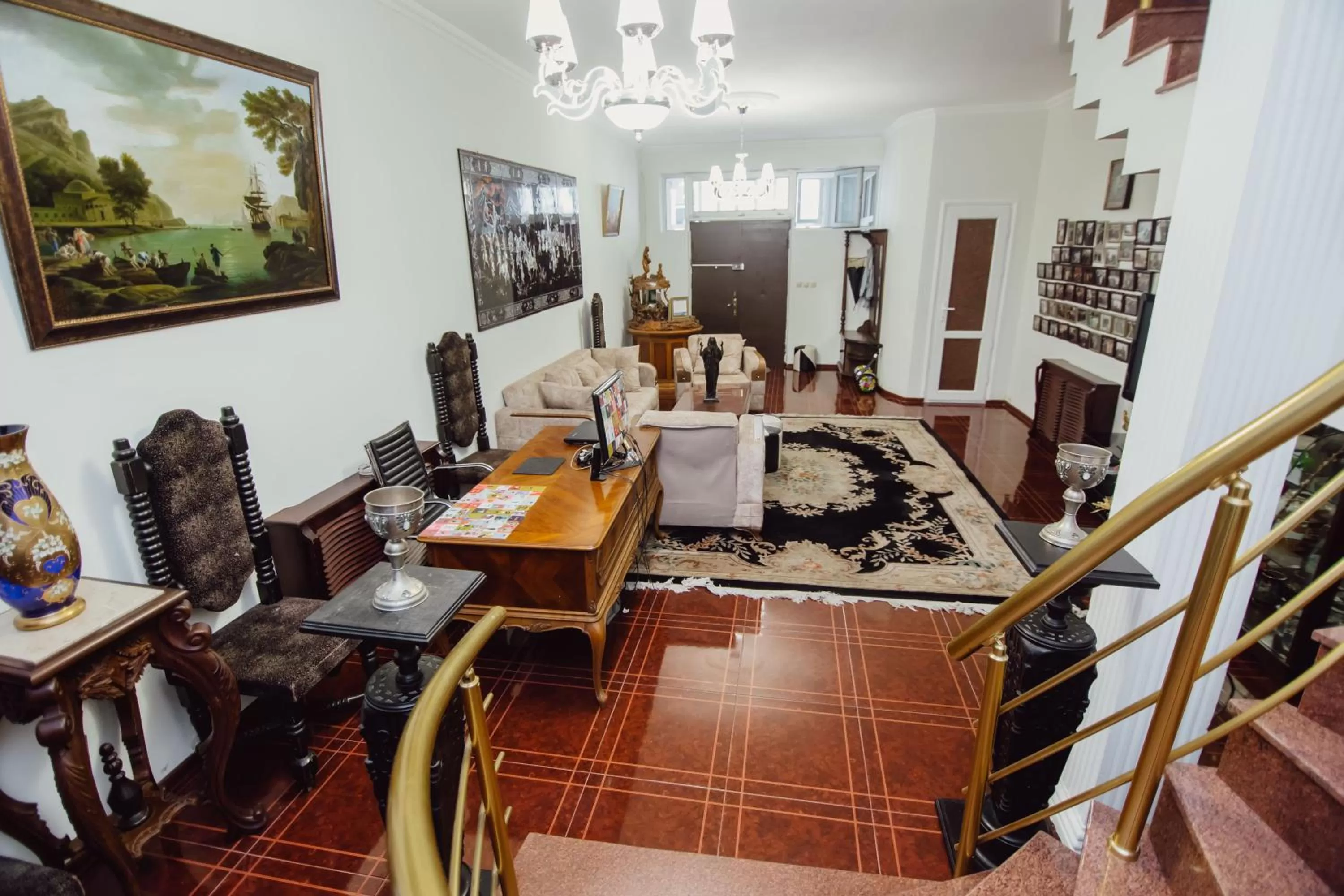 Seating area in Hotel Queen-Batumi