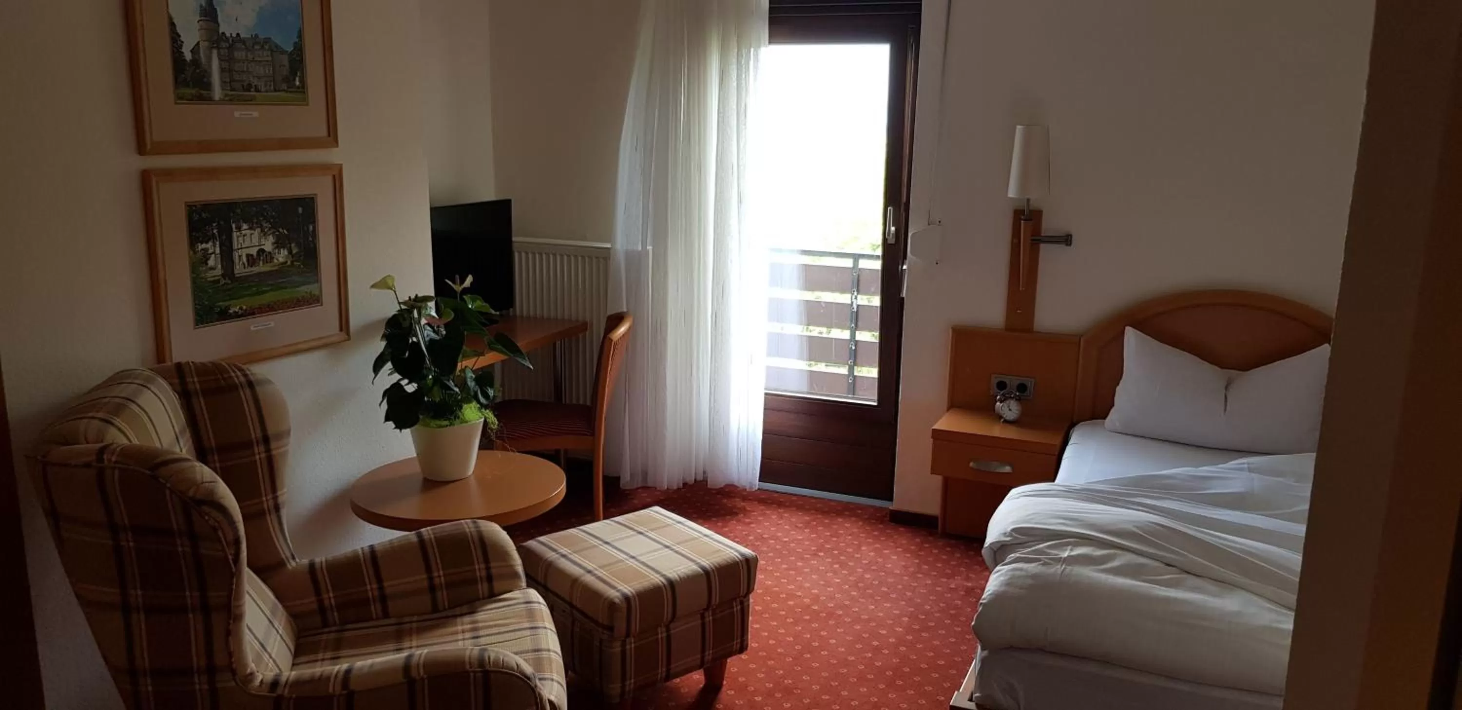 Bed in Berghof Hotel