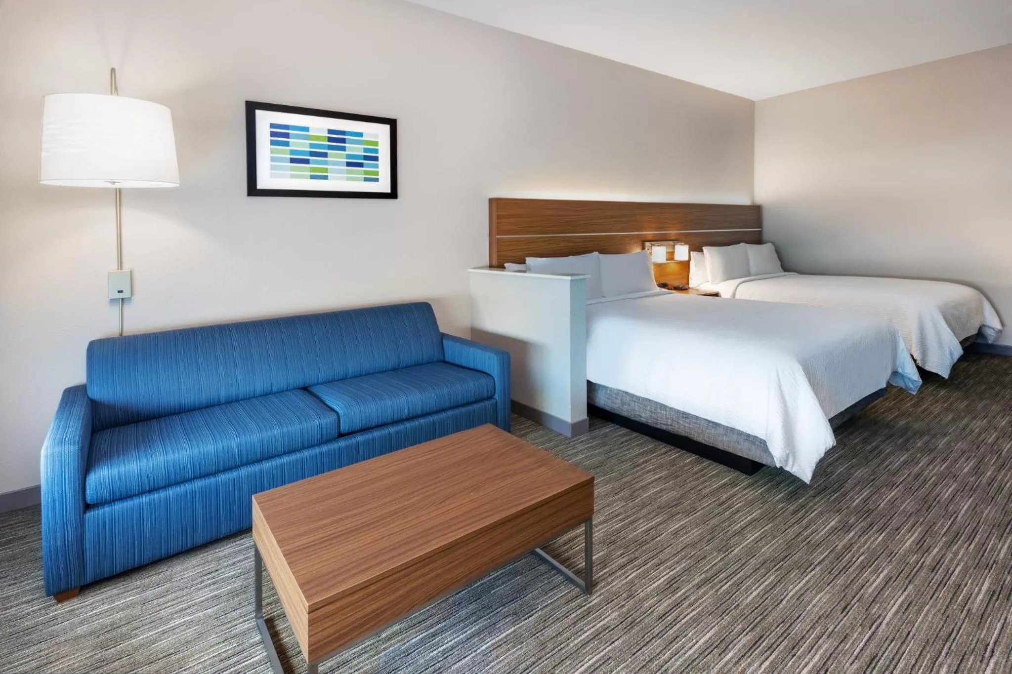 Bedroom, Bed in Holiday Inn Express & Suites - Houston - Downtown North by IHG