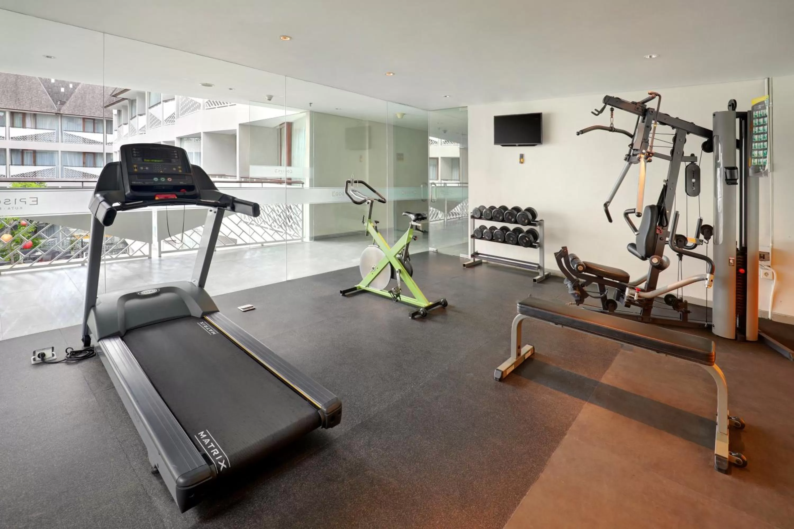 Fitness centre/facilities in Episode Kuta Bali