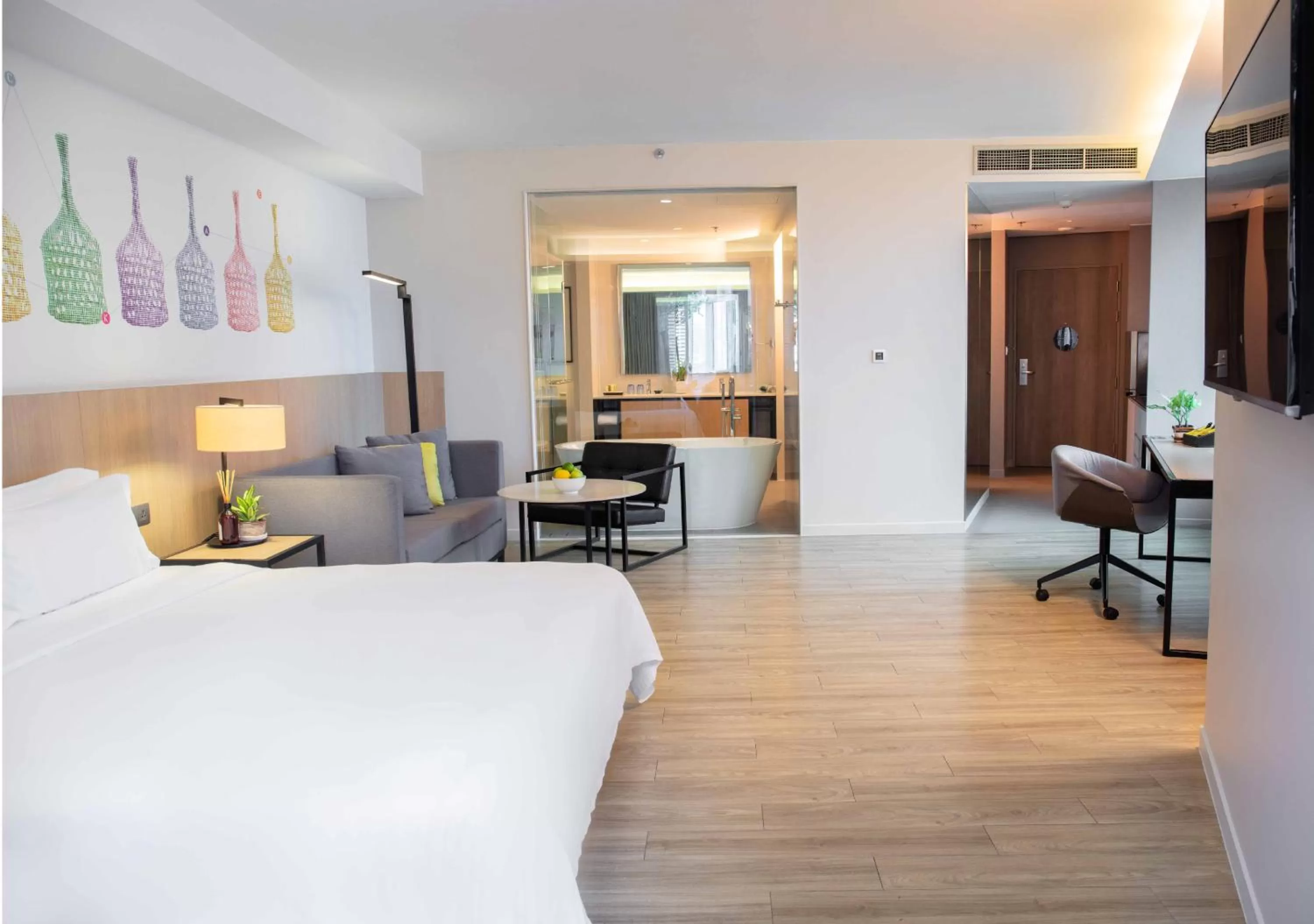 Bedroom, Bed in Modena by Fraser Bangkok