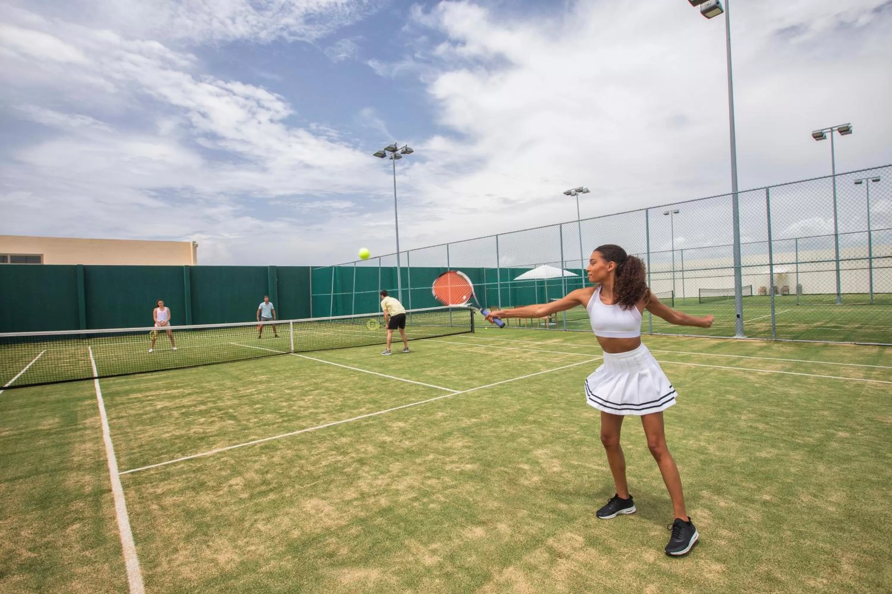 Tennis court in Royalton Riviera Cancun, An Autograph Collection All-Inclusive Resort & Casino