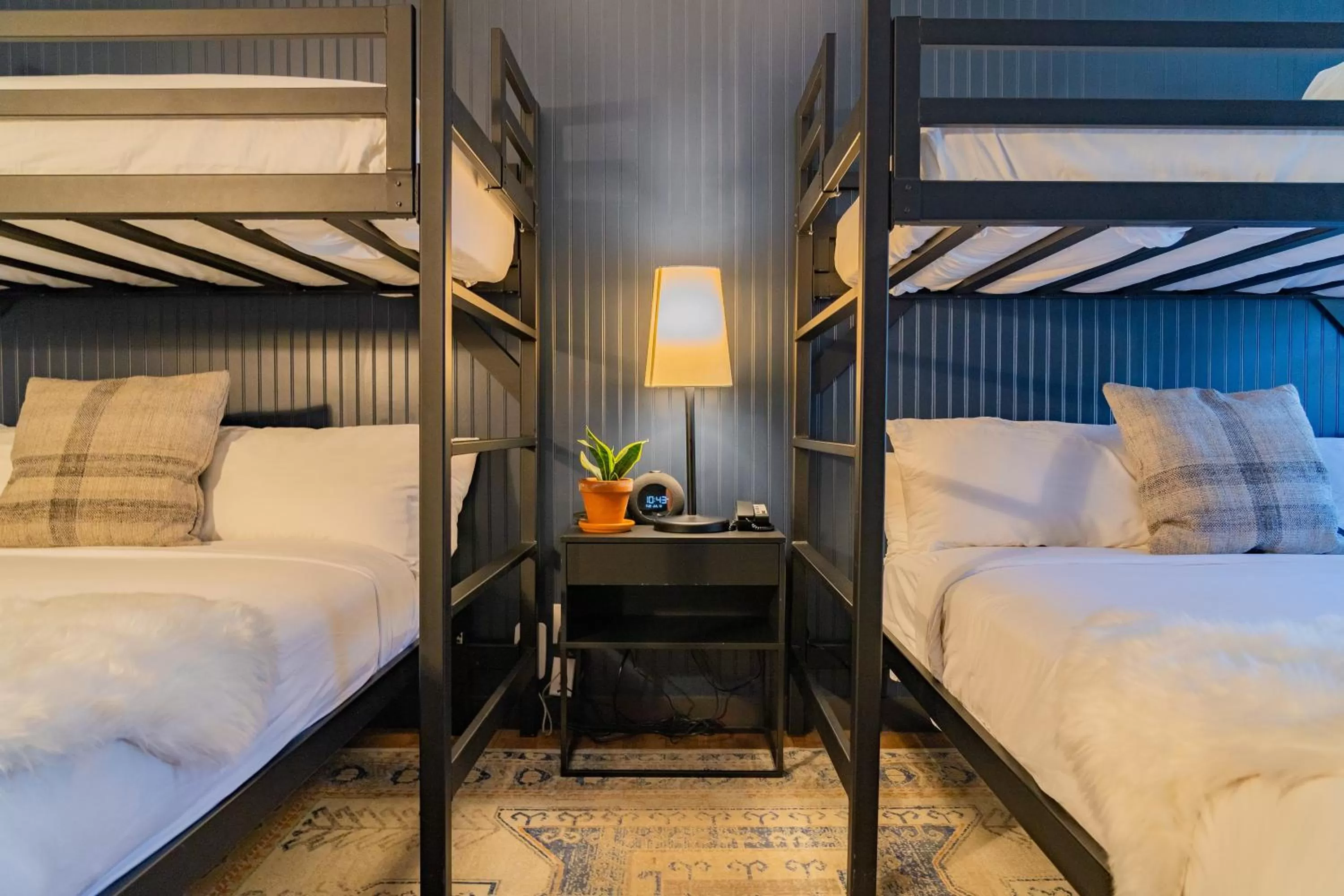 Bed in Gravity Haus Winter Park