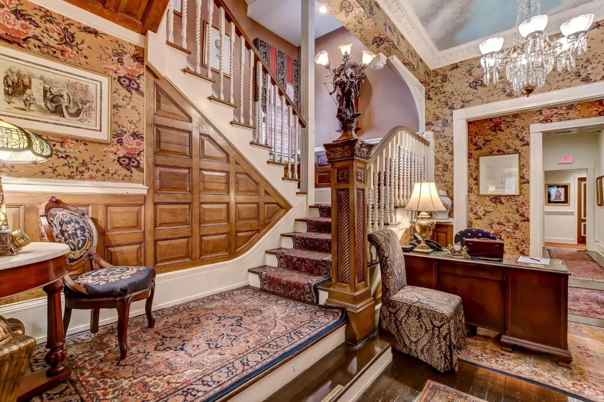 Lobby or reception in Ballastone Inn