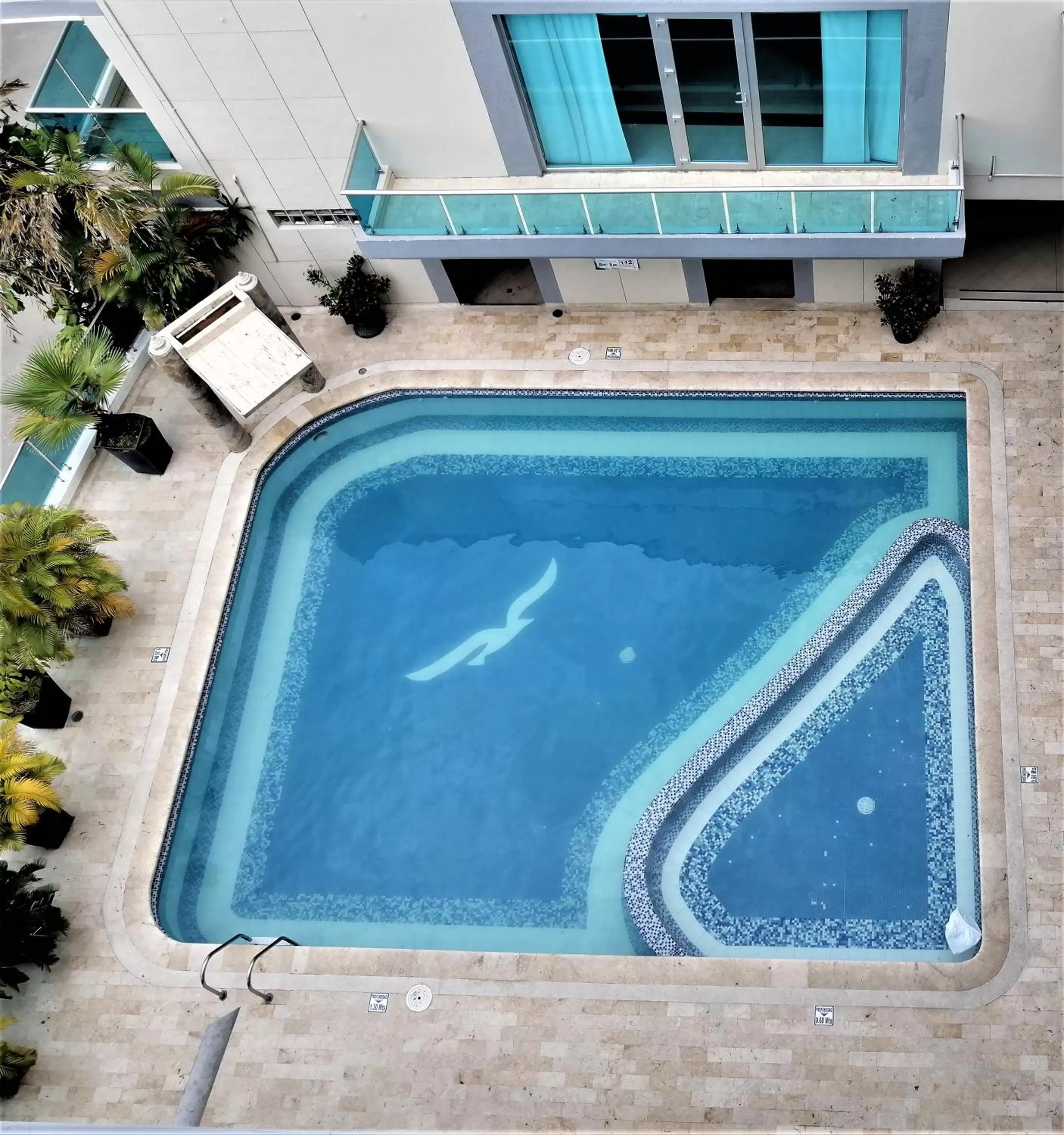 Swimming pool in Hotel Panorama