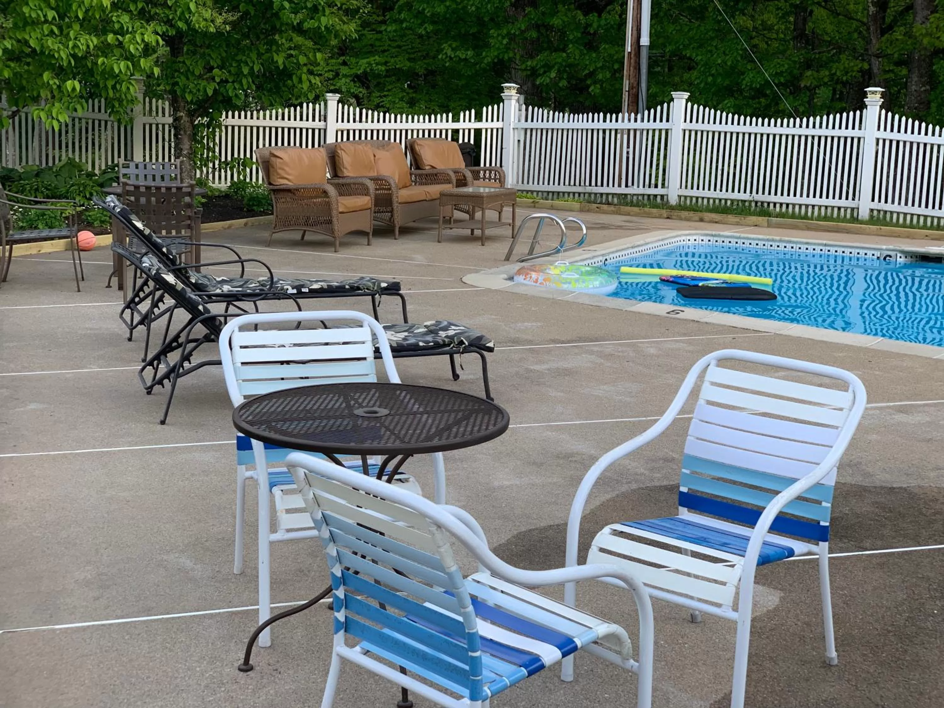 Pool view in The Lodge at Jackson Village