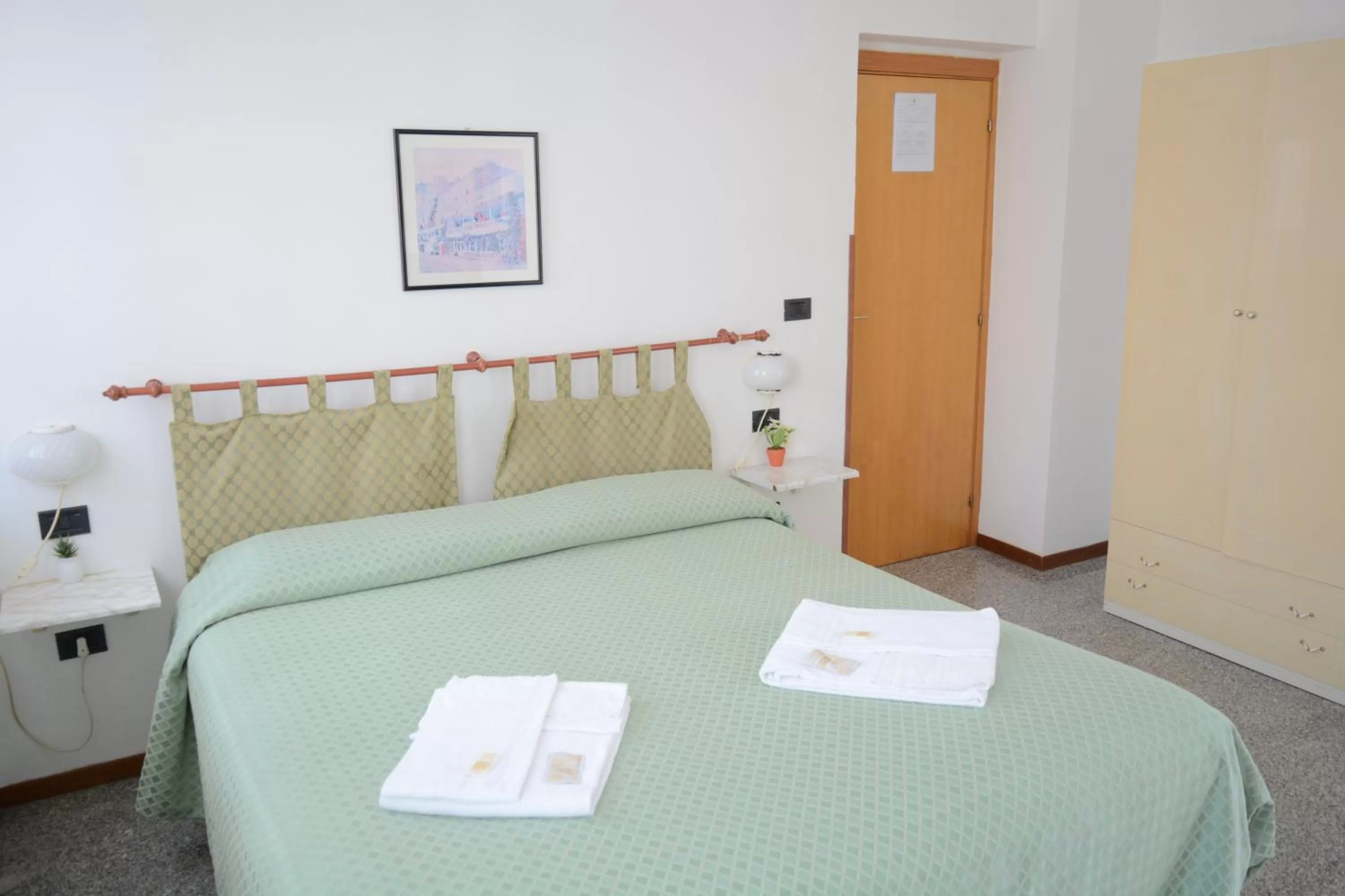 Bed in Cantina Dell'Arte