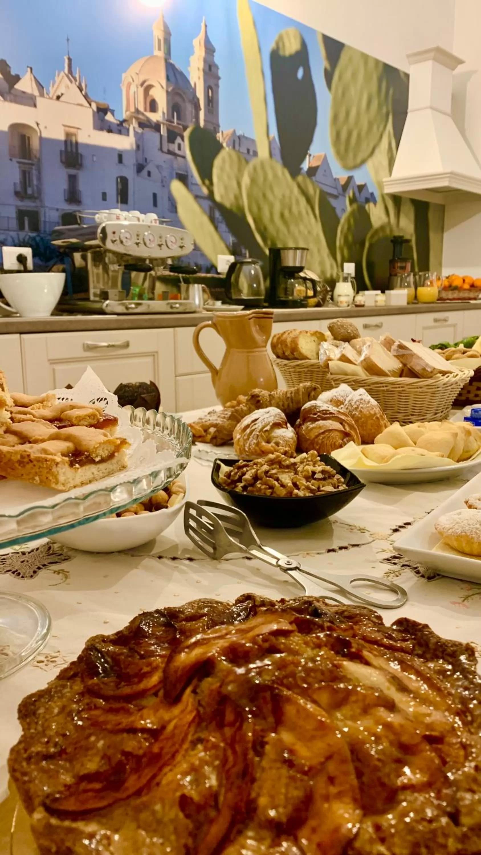 Food and drinks in B&B Villa Maggi