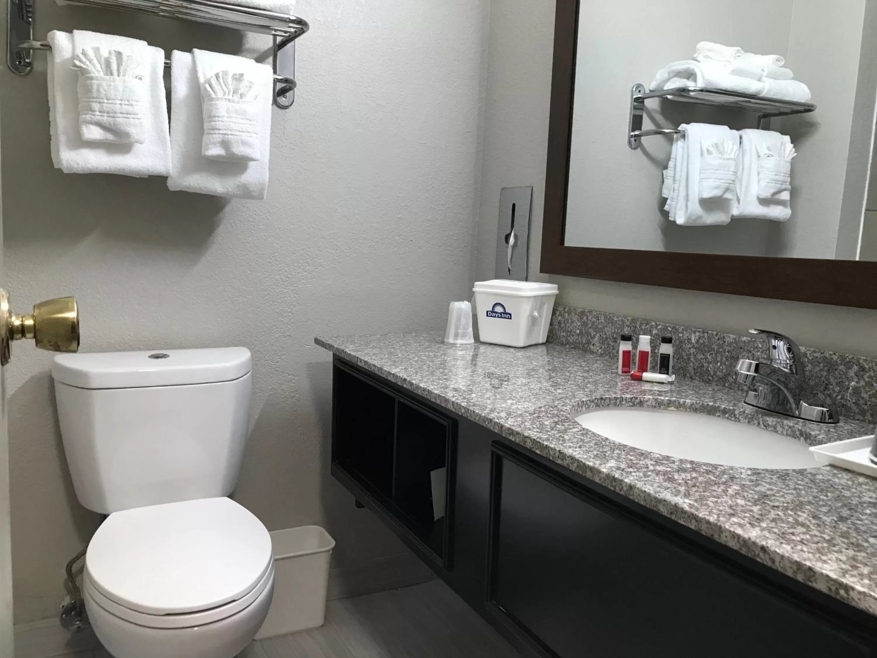 Bathroom in Days Inn by Wyndham Rawlins