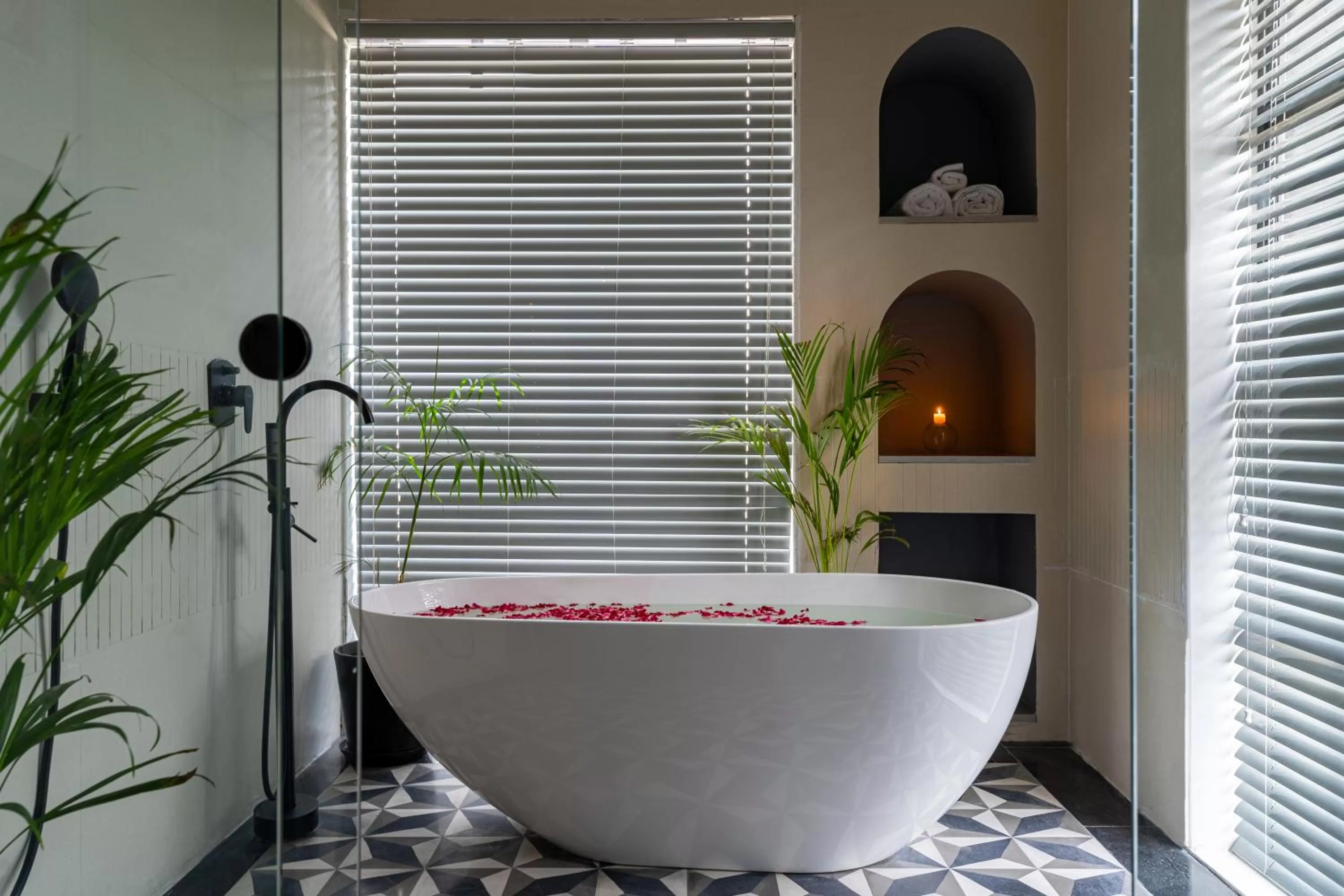 Bathroom in Downtown Prime A Premium Boutique Hotel Udaipur - My Downtown Hotels